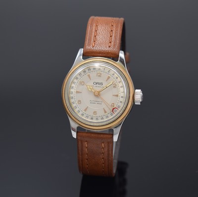 Image ORIS wristwatch Big Crown Pointer Date reference 7400, Switzerland around 1995, self ...