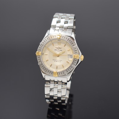 Image BREITLING Damenarmbanduhr Serie Perpetual Sirius Referenz B62022, Schweiz um 1995, ...