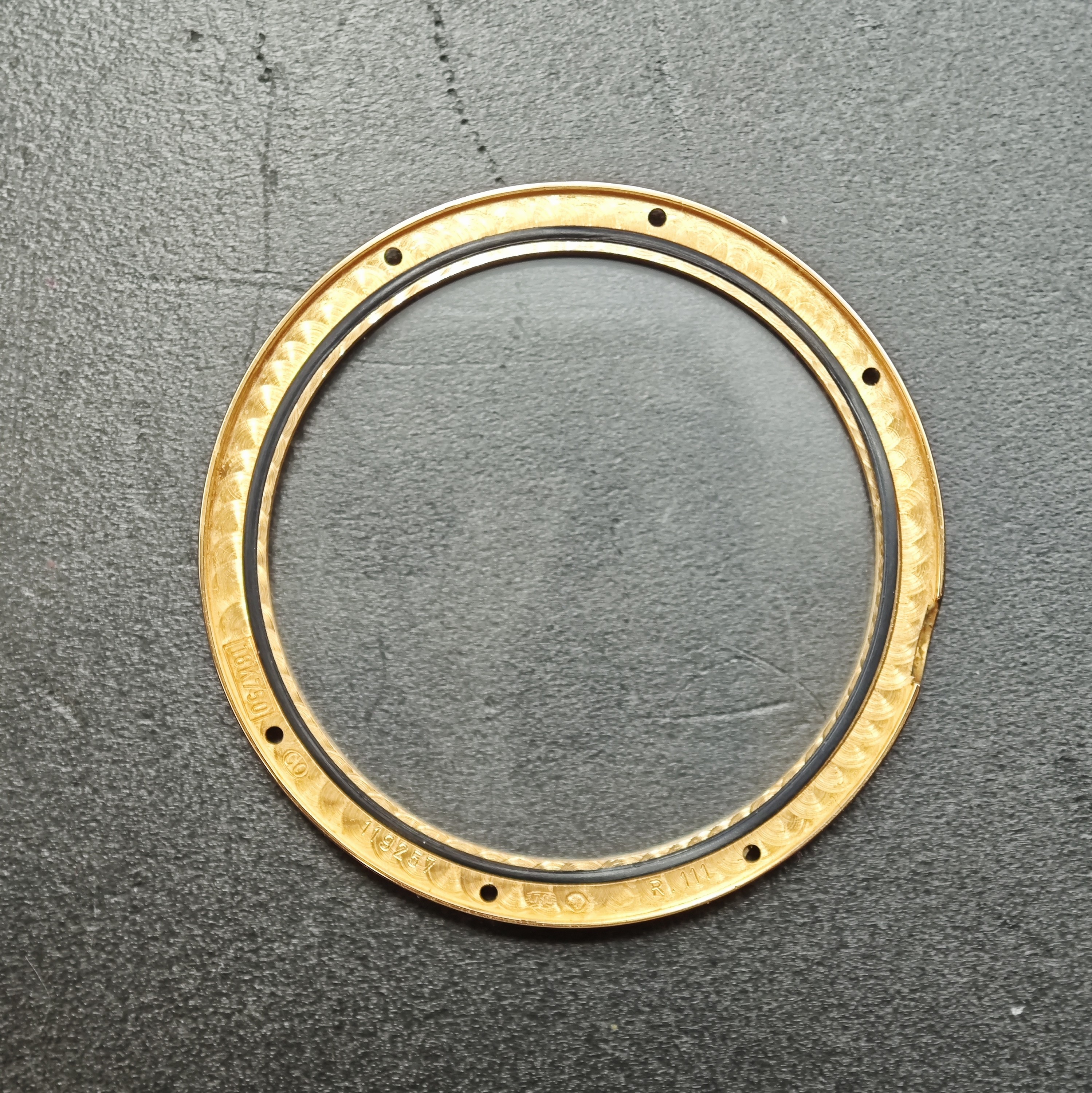 Detail g: A. LANGE & SÖHNE hochfeine und seltene Herrenarmbanduhr Modell "Little" Lange 1 Referenz 111.032 in Rosegold 750/000, Handaufzug, beids. ...