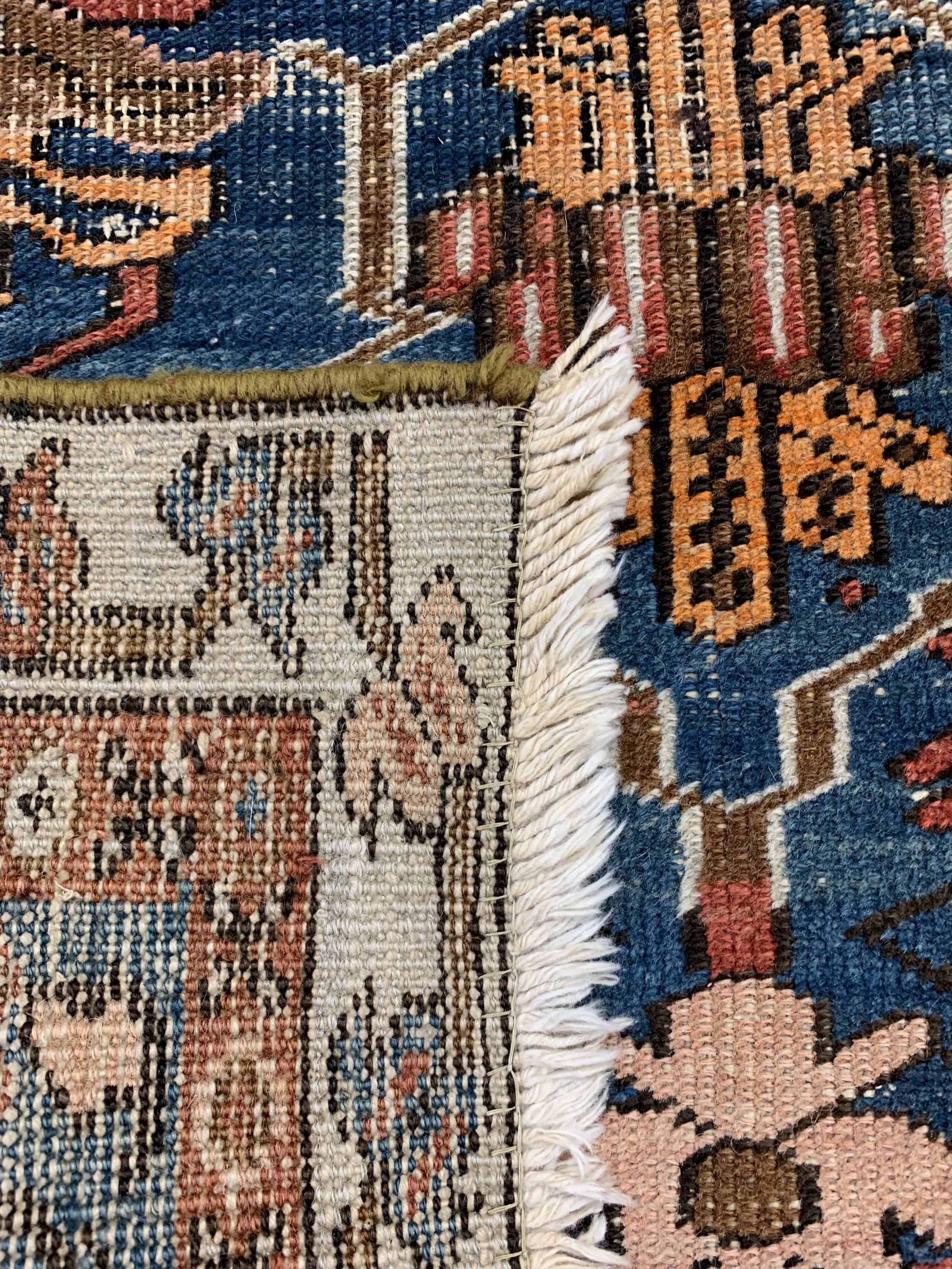 Detail f: Antiker Heriz, Persien, 19.Jhd, Wolle auf Baumwolle, ca. 130 x 94 cm, minimal verkürzt, EHZ: 3