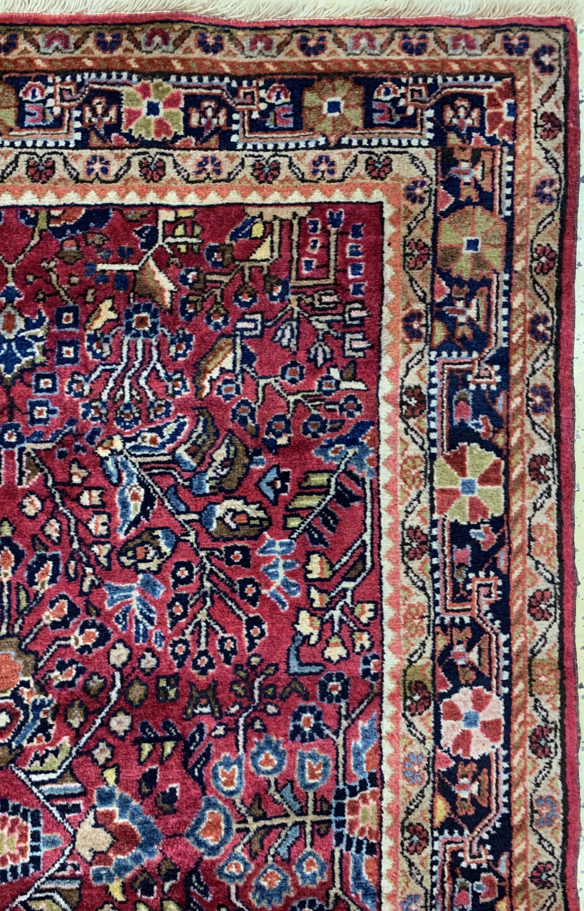 Detail d: Sarogh alt, Persien, Anfang 20.Jhd, Wolle auf Baumwolle, ca. 150 x 105 cm, EHZ: 2