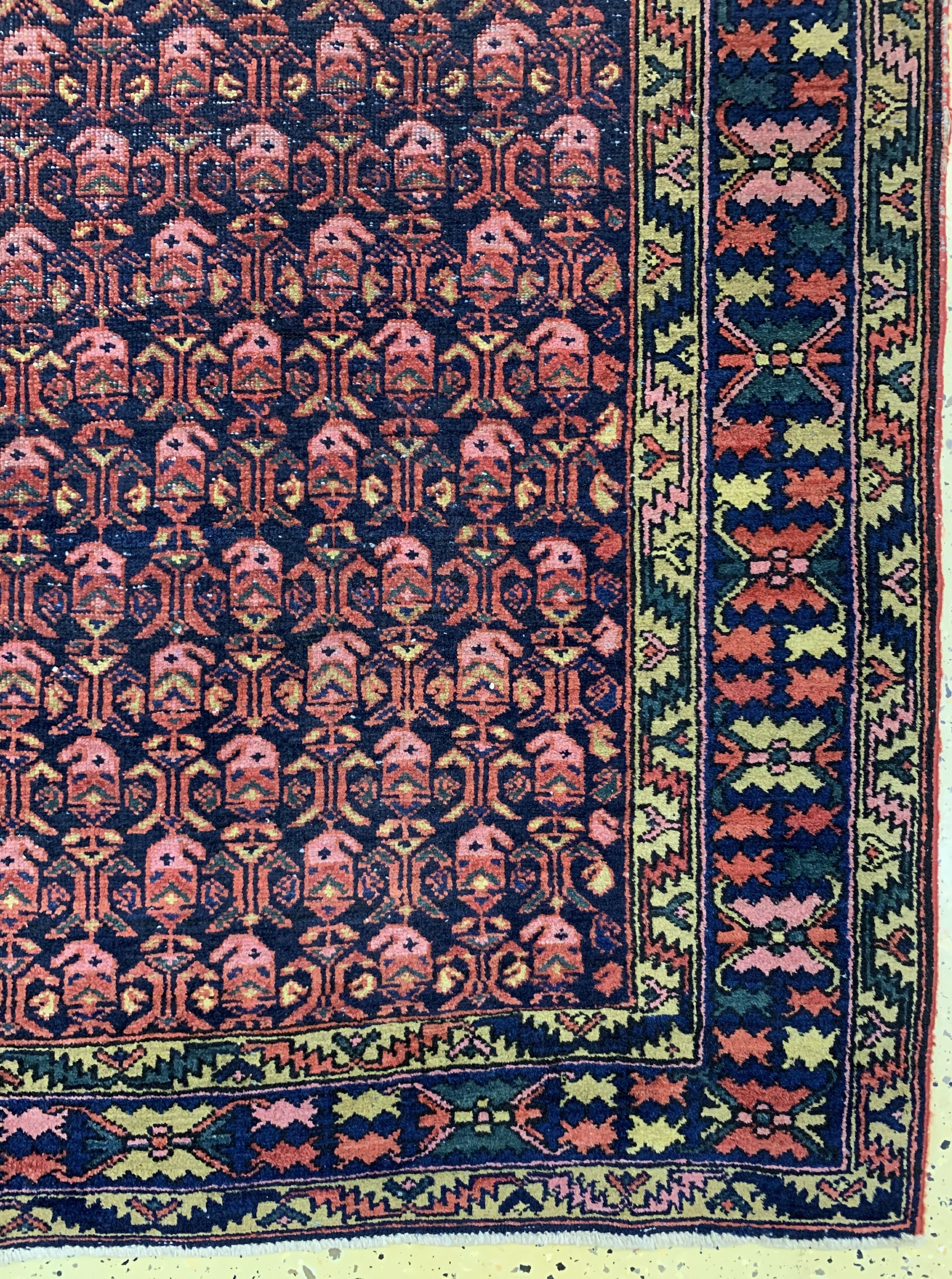 Detail a: Bachtiar alt, Persien, Anfang 20.Jhd, Wolleauf Baumwolle, ca. 200 x 160 cm, EHZ: 3