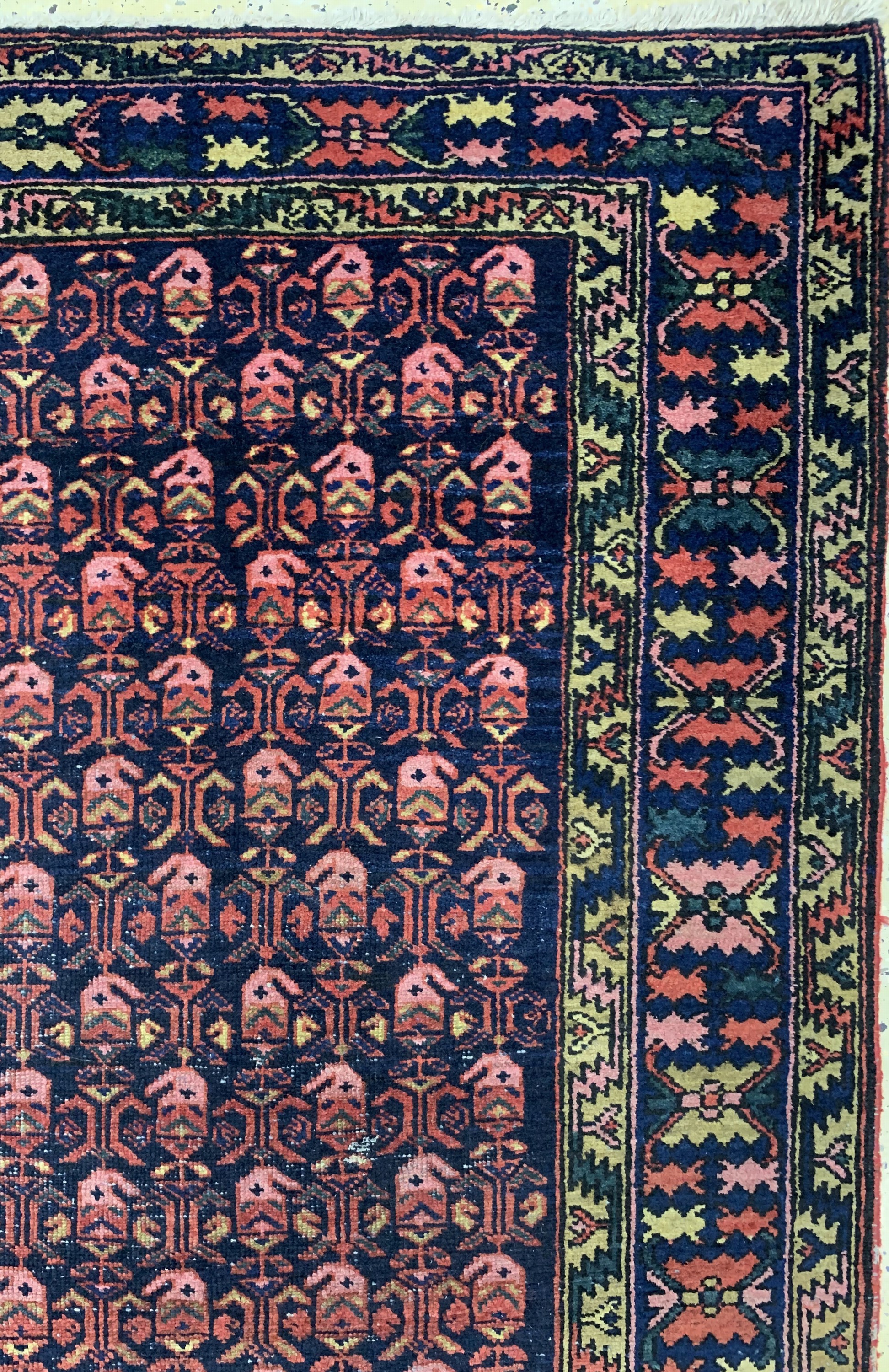 Detail d: Bachtiar alt, Persien, Anfang 20.Jhd, Wolleauf Baumwolle, ca. 200 x 160 cm, EHZ: 3