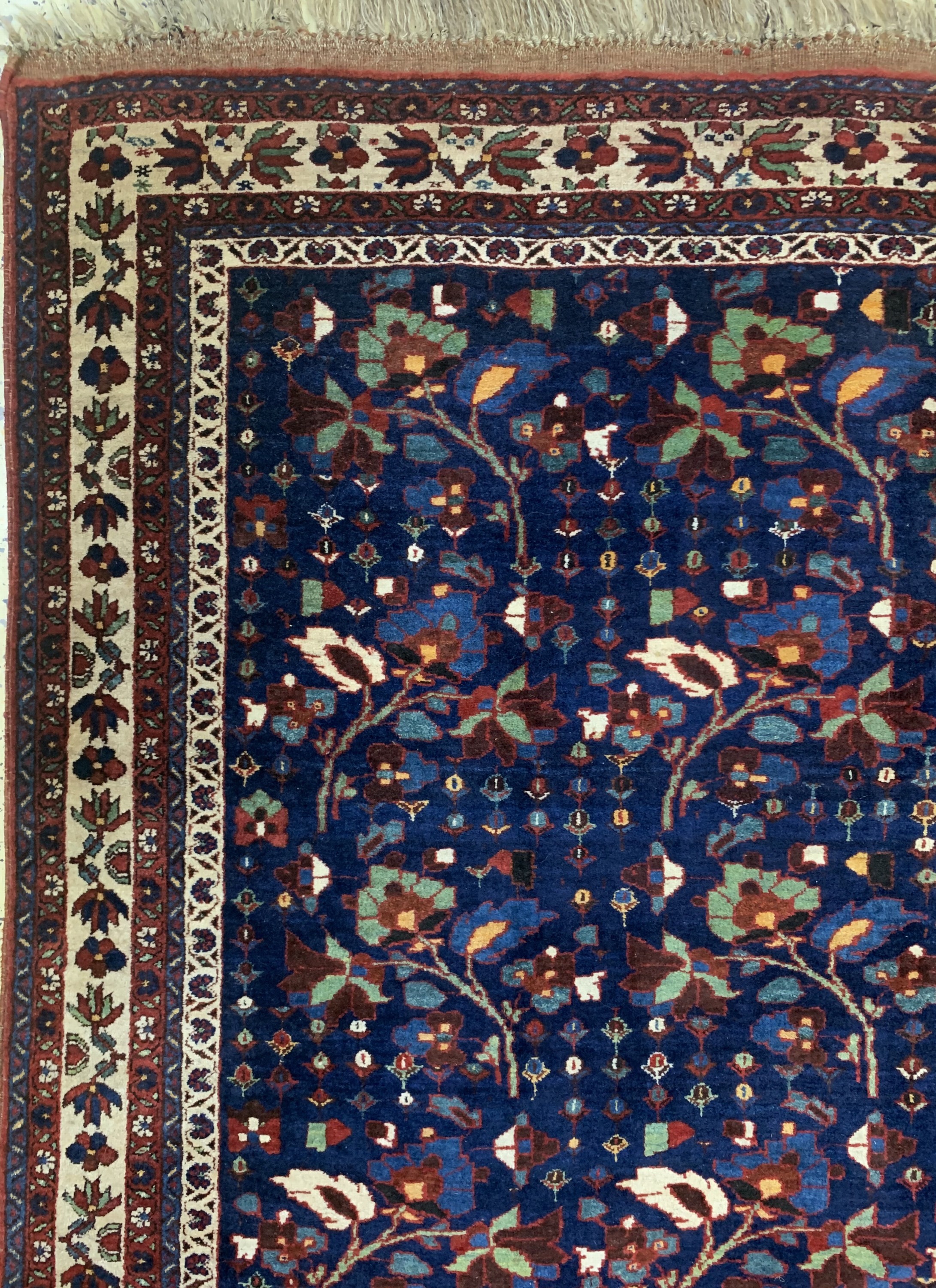 Detail c: Ghaschgai-Kaschkuli fein, Persien, Mitte 20.Jhd, Wolle auf Wolle, ca. 240 x 180 cm, EHZ: 2