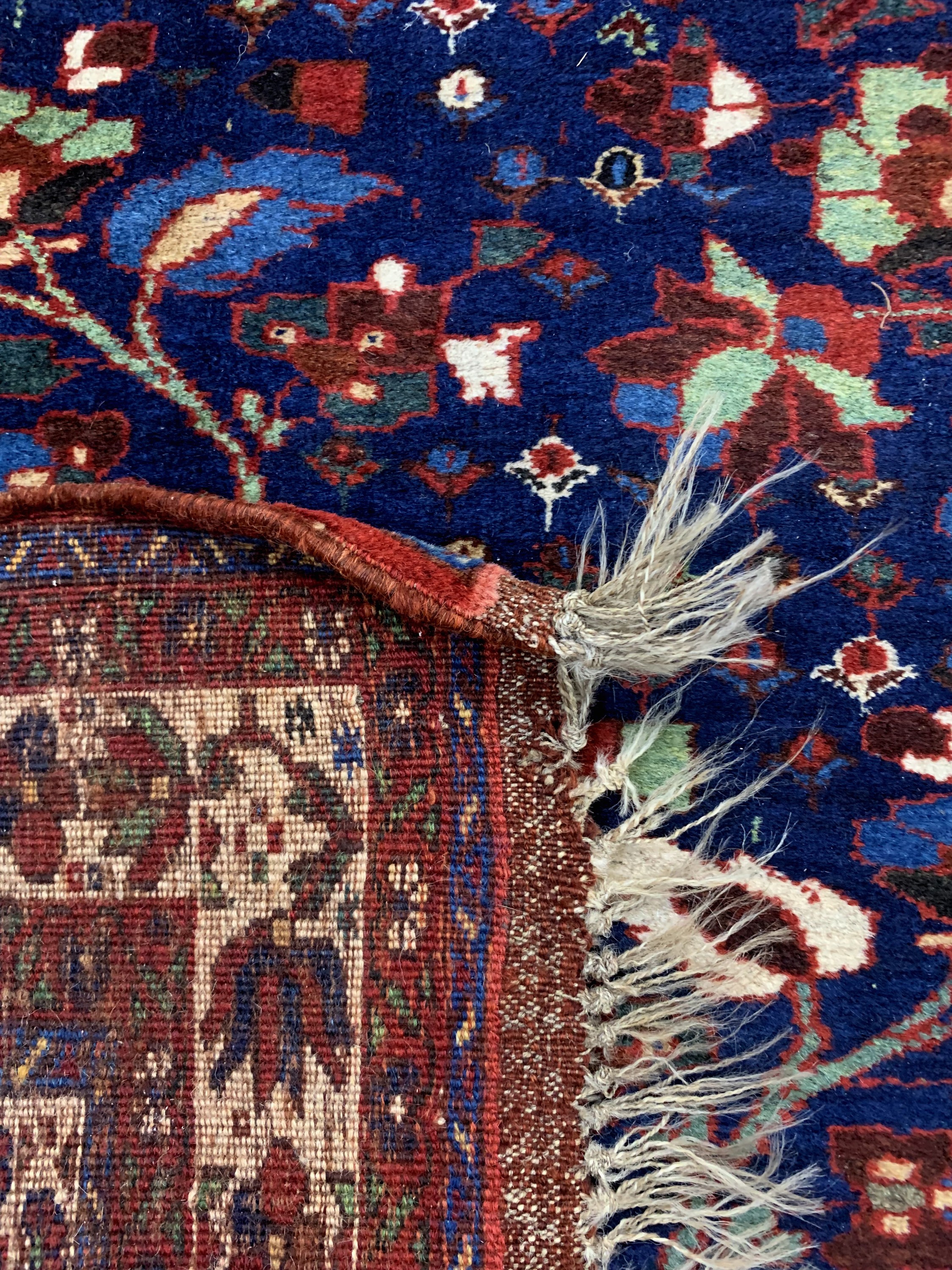 Detail f: Ghaschgai-Kaschkuli fein, Persien, Mitte 20.Jhd, Wolle auf Wolle, ca. 240 x 180 cm, EHZ: 2