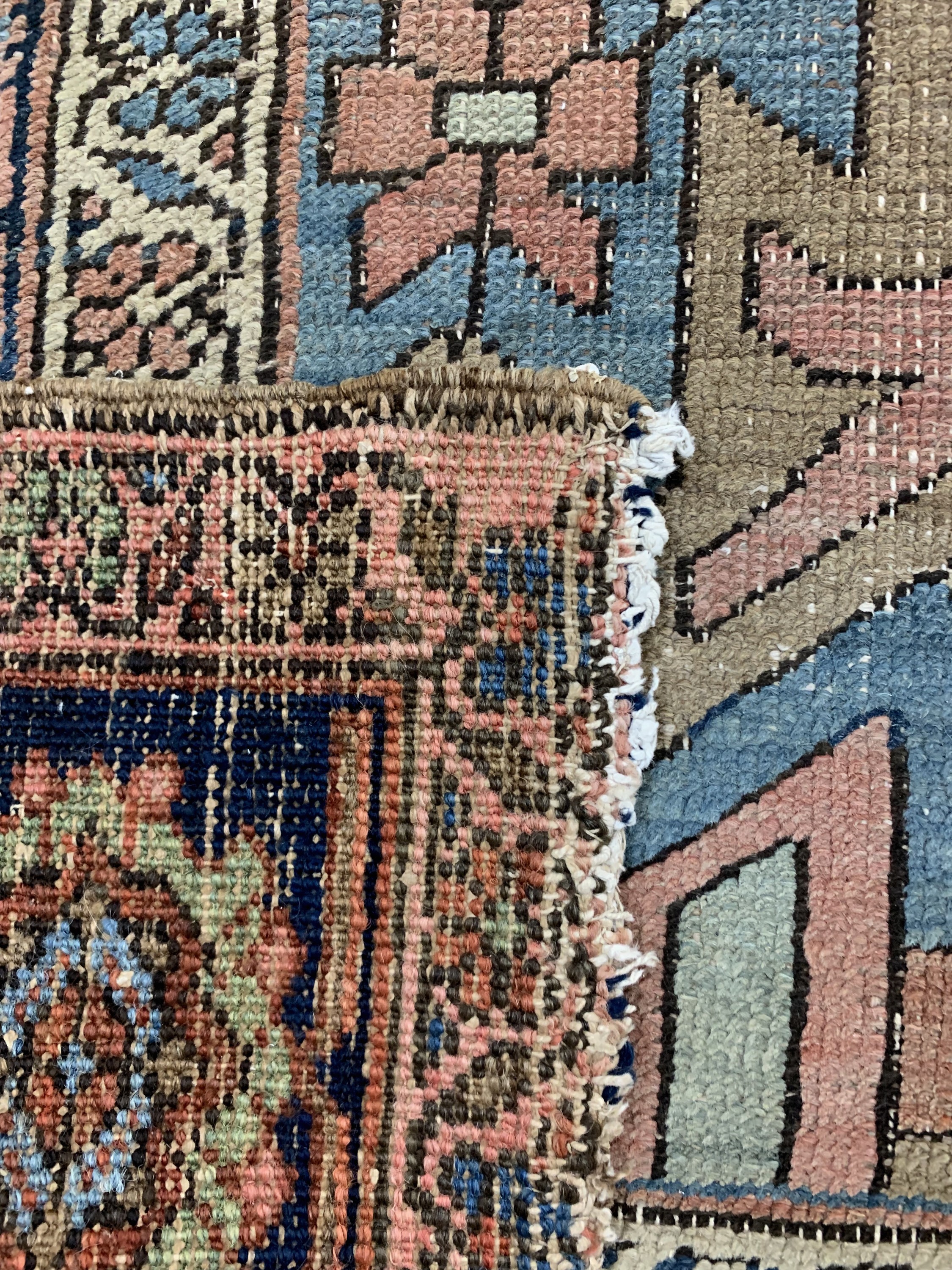 Detail g: Antiker Heriz, Persien, 19.Jhd, Wolle auf Baumwolle, ca. 360 x 255 cm, EHZ: 3-4
