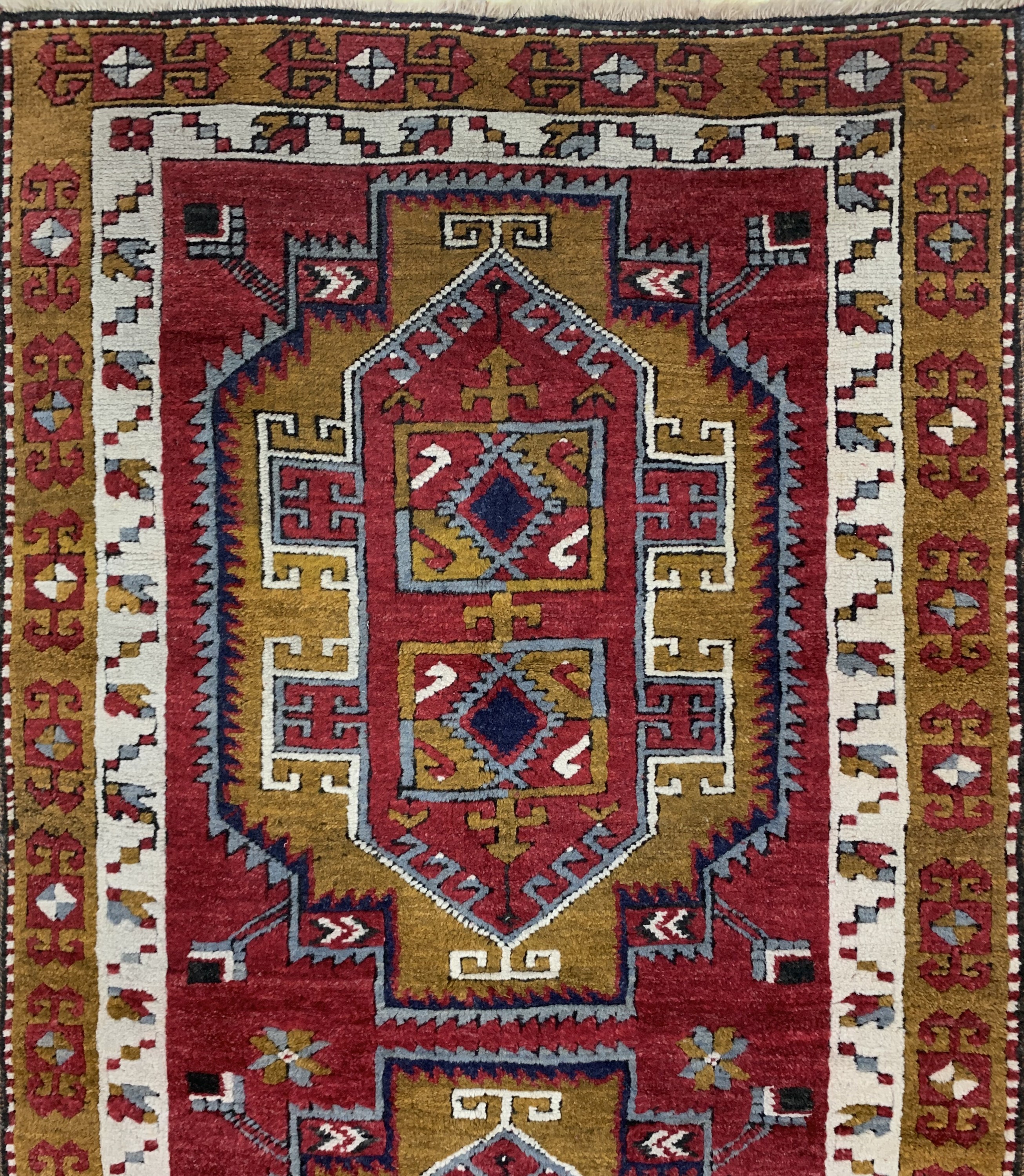 Detail a: Kurt alt, Türkei, Mitte 20.Jhd, Wolle auf Wolle, ca. 205 x 105 cm, EHZ: 2