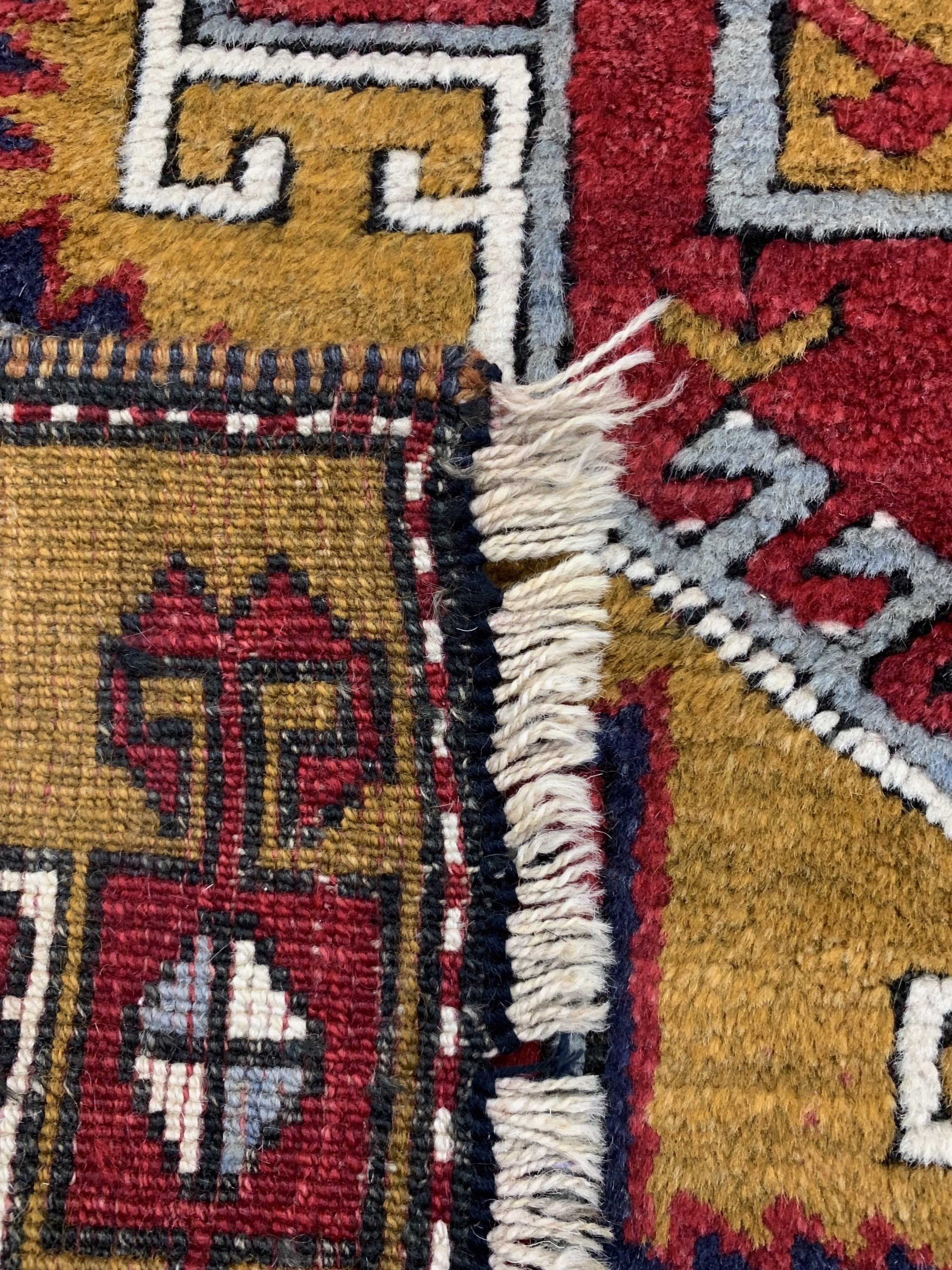 Detail d: Kurt alt, Türkei, Mitte 20.Jhd, Wolle auf Wolle, ca. 205 x 105 cm, EHZ: 2
