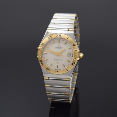 Image OMEGA Damenarmbanduhr Constellation Referenz 766.1201, Automatik, Edelstahl/Gold ...