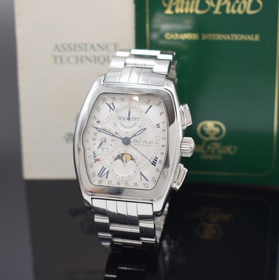 Image PAUL PICOT Majestic chronograph with full calendar reference 0533, self winding, ...