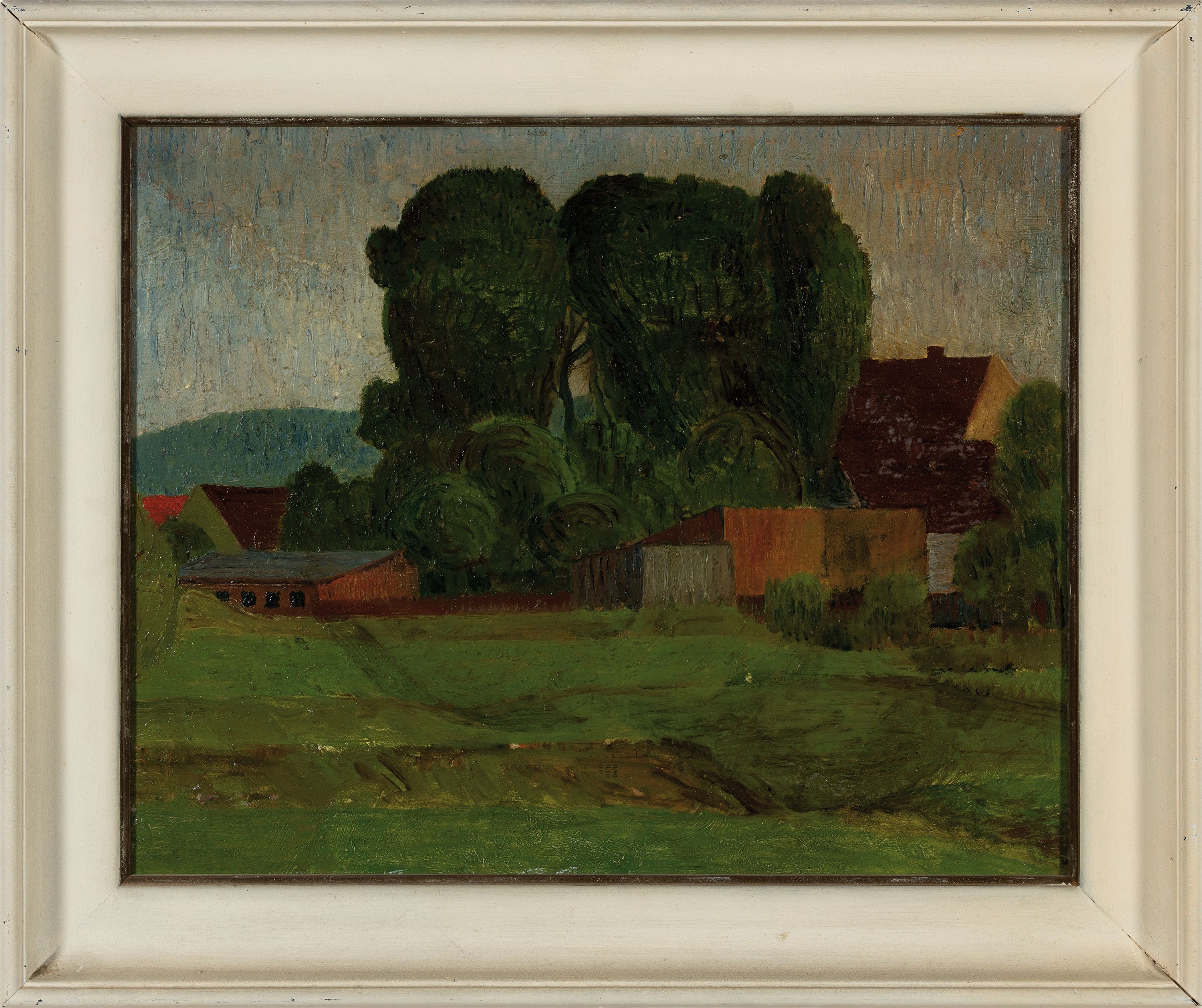 Detail k: Willi Hertlein,1908-1968, Öl/Holz um 1935, R.ca. 41x48 cm Das Gemälde stammt aus dem Nachlass des Künstlers, Herlein studierte bei Emil Orlik an ...