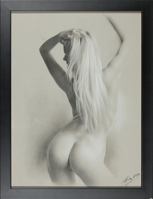 26834427l - Denis Prenzel, geb. 1971, Konvolut aus 2 Werken, Akt-Pastelle, jeweils handsign. und ...