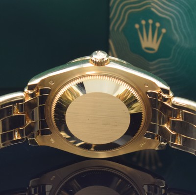 26835477e - ROLEX Oyster Perpetual Datejust Pearlmaster Referenz 81298 in GG 750/000 mit Brillanten, ...