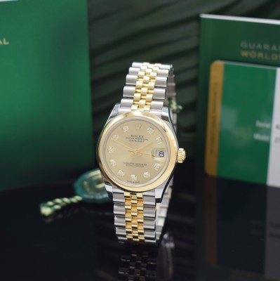 Image ROLEX wristwatch Datejust 31 reference 278243, self winding, LC 100, superlative ...