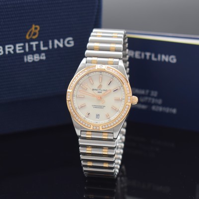 Image BREITLING ladies wristwatch series Chronomat reference U77310, quartz, chronometer in ...