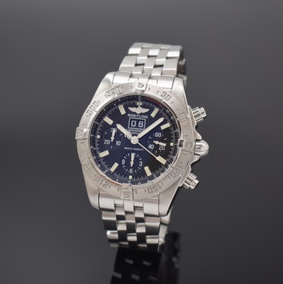 Image BREITLING chronograph Blackbird reference A44359, self winding, chronometer in stainless ...