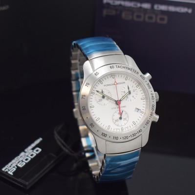 26836024b - PORSCHE DESIGN Damen Armbandchronograph Referenz 6604.41.1, quarz, Edelstahlgeh. inkl. ...