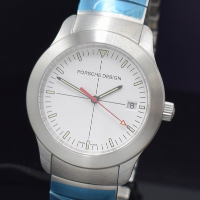 26836031a - PORSCHE DESIGN Herrenarmbanduhr Referenz 6601.41.1, quarz, Edelstahlgeh. inkl. ...