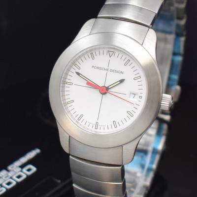 26836039a - PORSCHE DESIGN Damenarmbanduhr Referenz 6603.41.1, quarz, Edelstahlgeh. inkl. ...