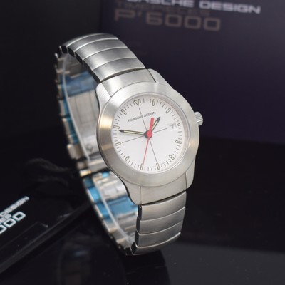 26836039b - PORSCHE DESIGN Damenarmbanduhr Referenz 6603.41.1, quarz, Edelstahlgeh. inkl. ...