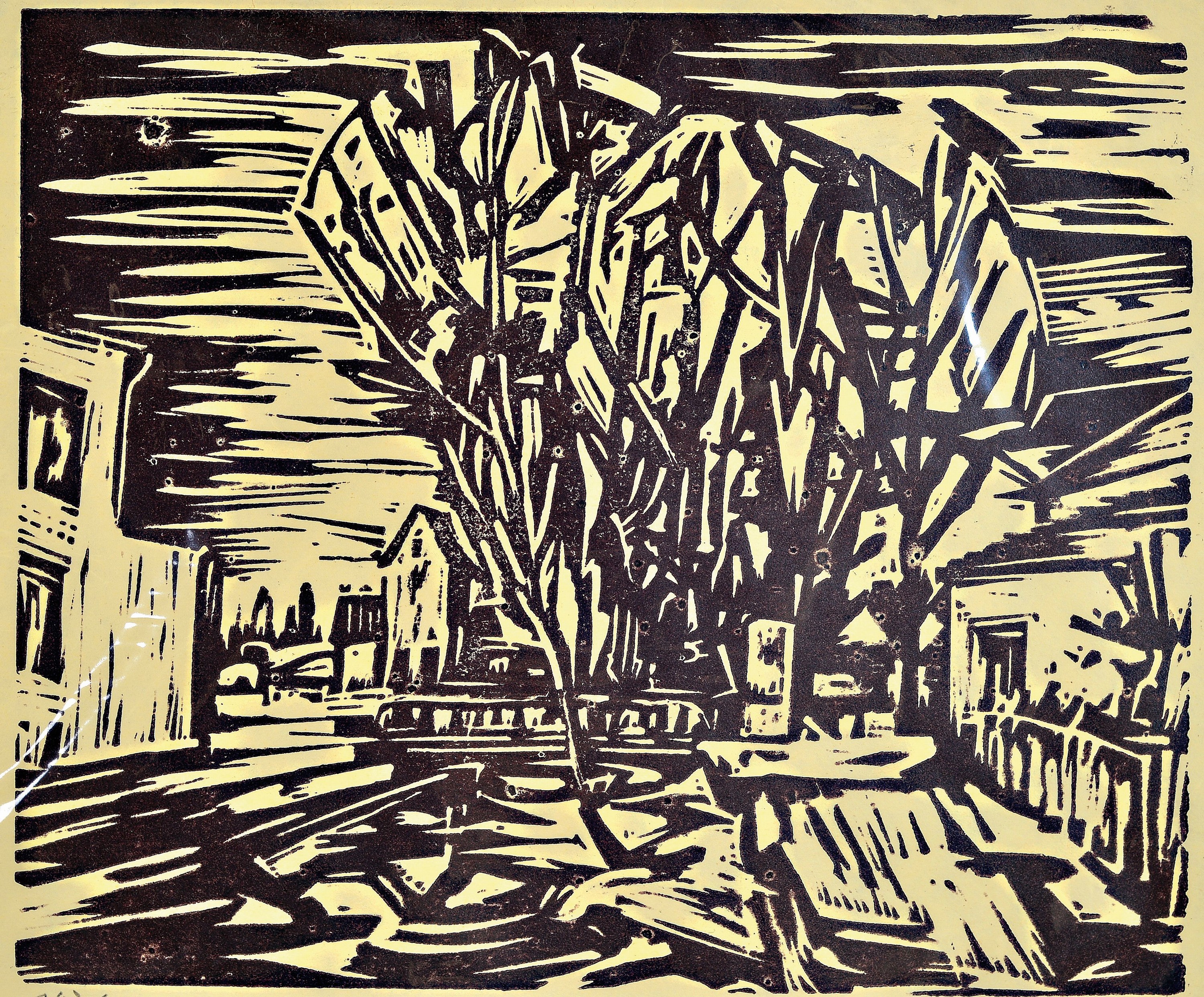 Otto Ditscher, 1903 - 1987 Neuhofen, Studium an den Akademien München und Karlsruhe, bekannter Pfälzer Maler und Mitglied der Pfälzer Sezession, ...