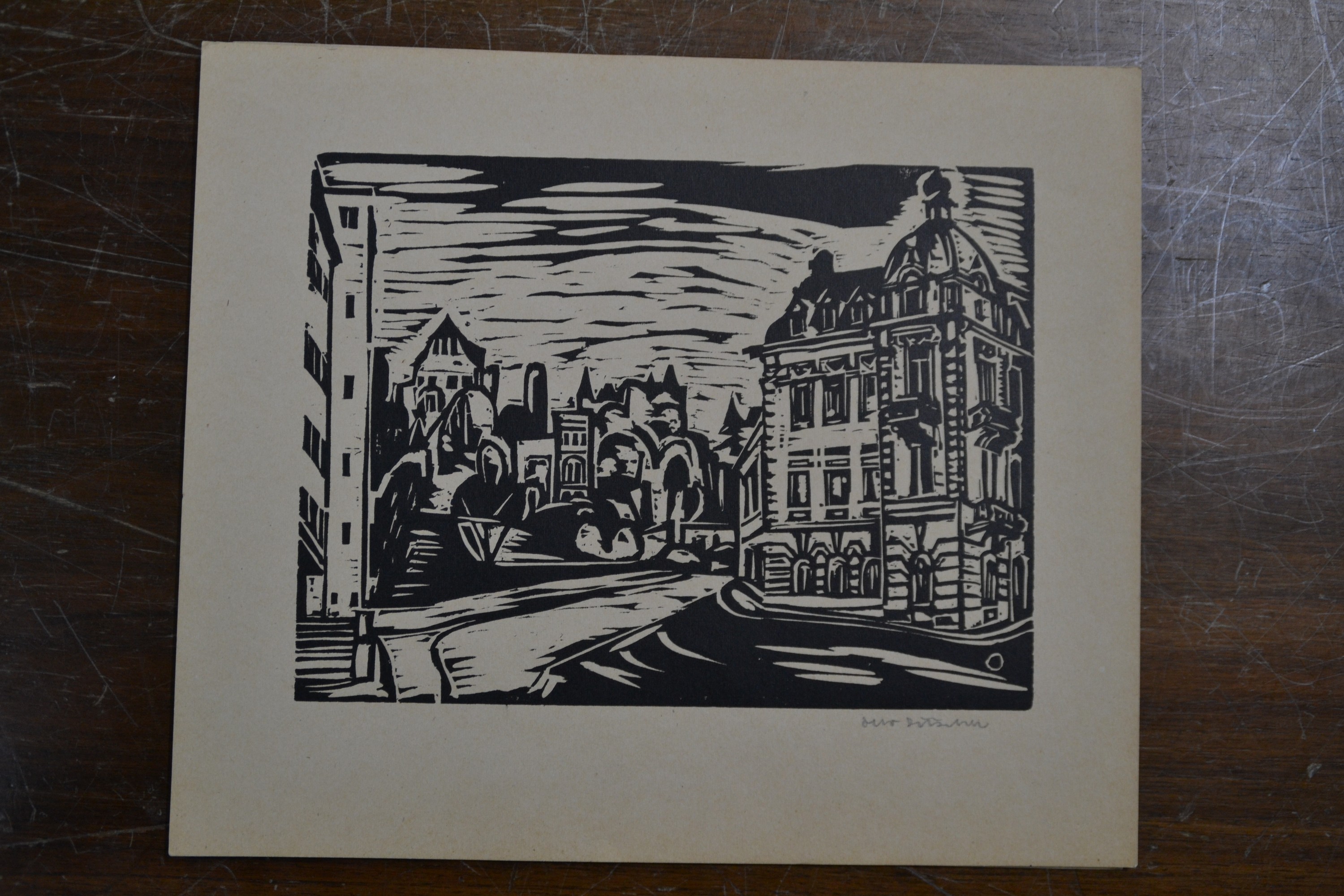 Detail a: Otto Ditscher, 1903 - 1987 Neuhofen, Studium an den Akademien München und Karlsruhe, bekannter Pfälzer Maler und Mitglied der Pfälzer Sezession, ...