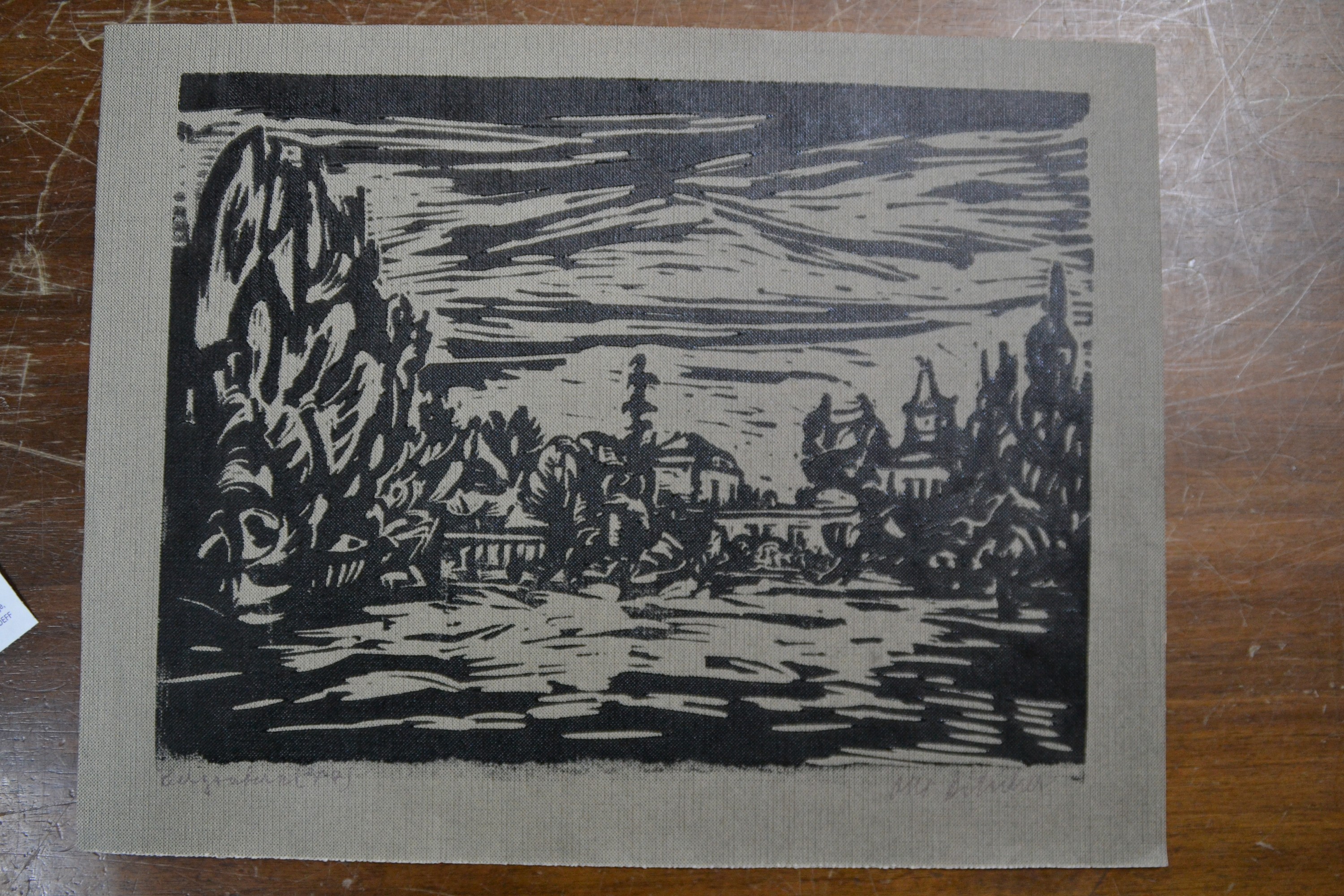 Detail c: Otto Ditscher, 1903 - 1987 Neuhofen, Studium an den Akademien München und Karlsruhe, bekannter Pfälzer Maler und Mitglied der Pfälzer Sezession, ...
