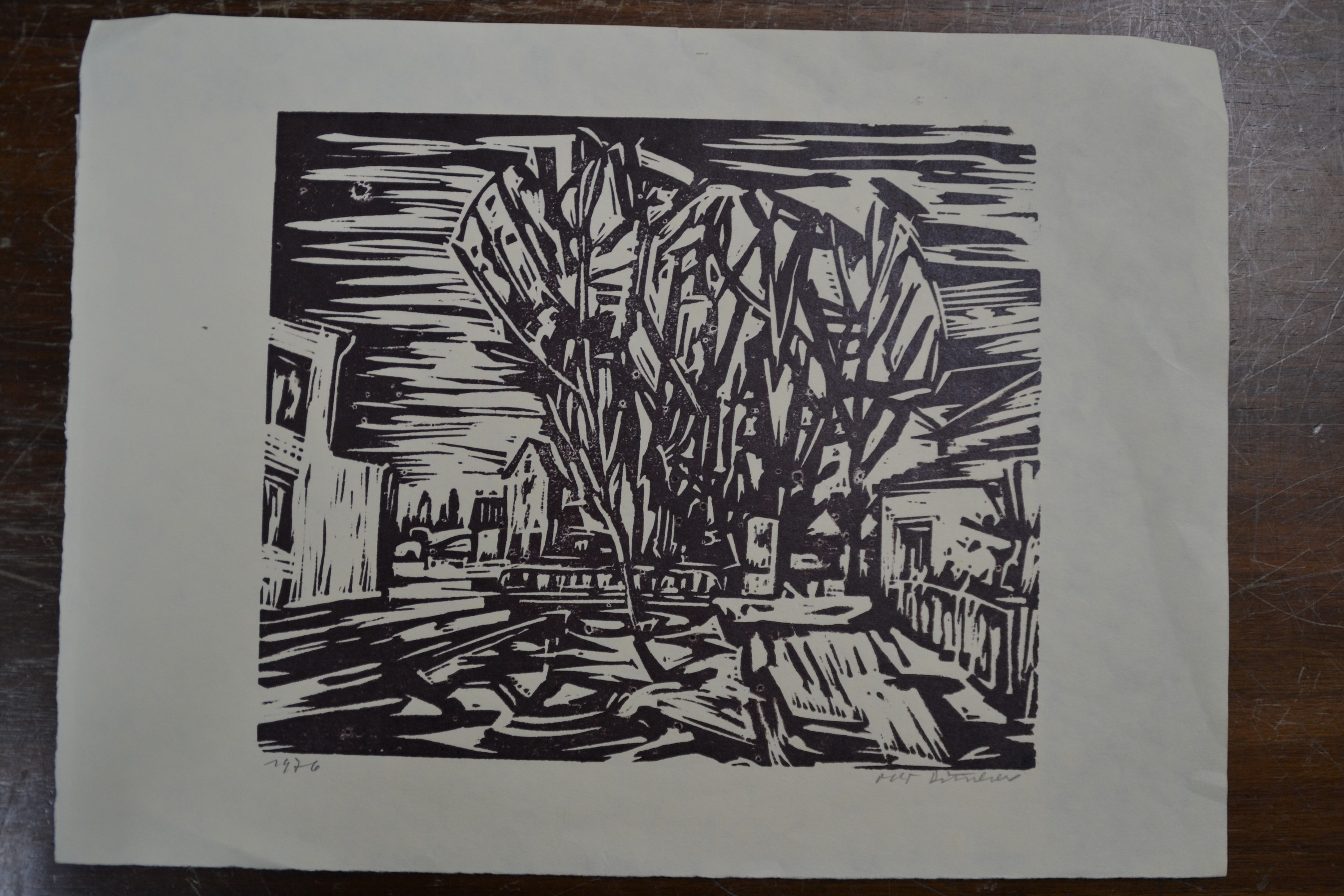 Detail g: Otto Ditscher, 1903 - 1987 Neuhofen, Studium an den Akademien München und Karlsruhe, bekannter Pfälzer Maler und Mitglied der Pfälzer Sezession, ...