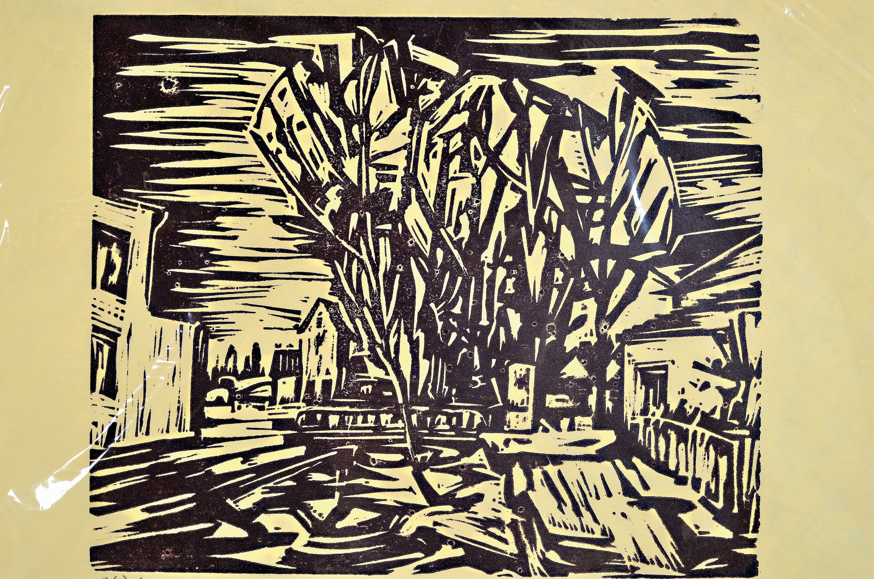 Detail k: Otto Ditscher, 1903 - 1987 Neuhofen, Studium an den Akademien München und Karlsruhe, bekannter Pfälzer Maler und Mitglied der Pfälzer Sezession, ...