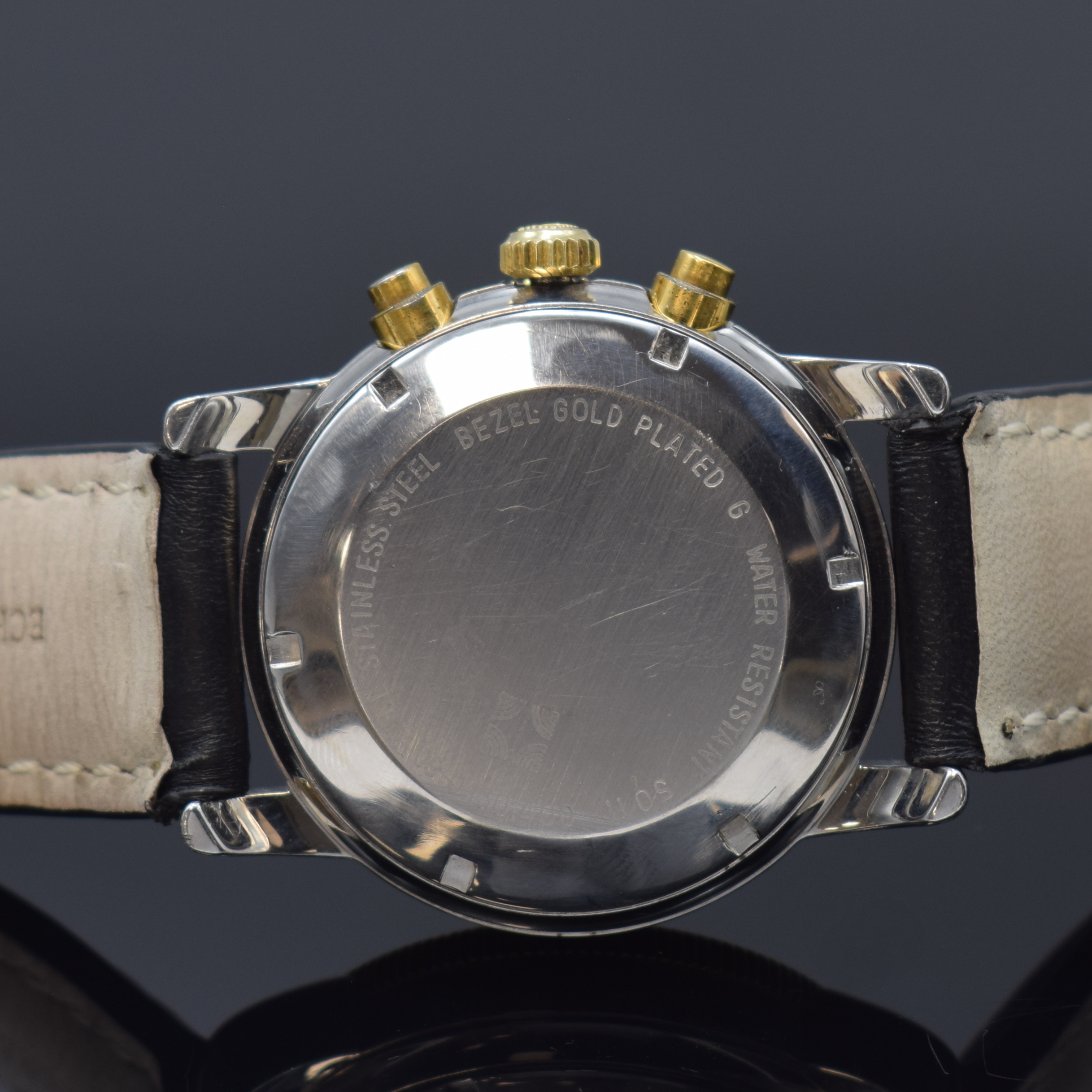 Detail c: ZENITH El Primero Armbandchronograph Epervier Referenz 19.0130.400, Schweiz um 1988, Automatik, Edelstahl/Gold komb., Boden verschr., Lünette m. ...