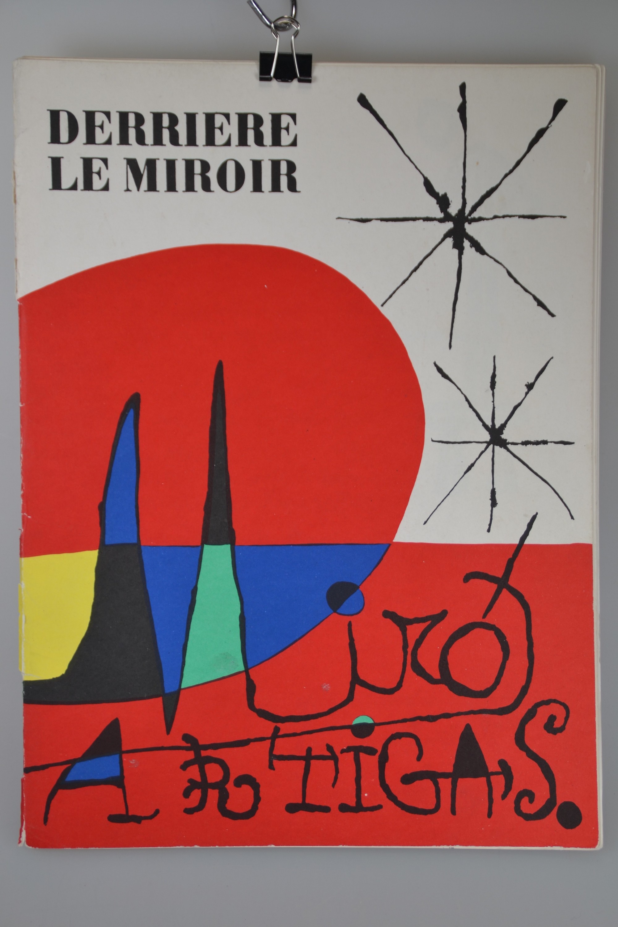 Detail e: 2 Ausgaben Derriere Le Miroir, Paris, Maeght 1956 und 1968, gr.4°, No. 87-88-89 (Juni -August) 1956, "Miro et Llorens-Artigas, mit ...