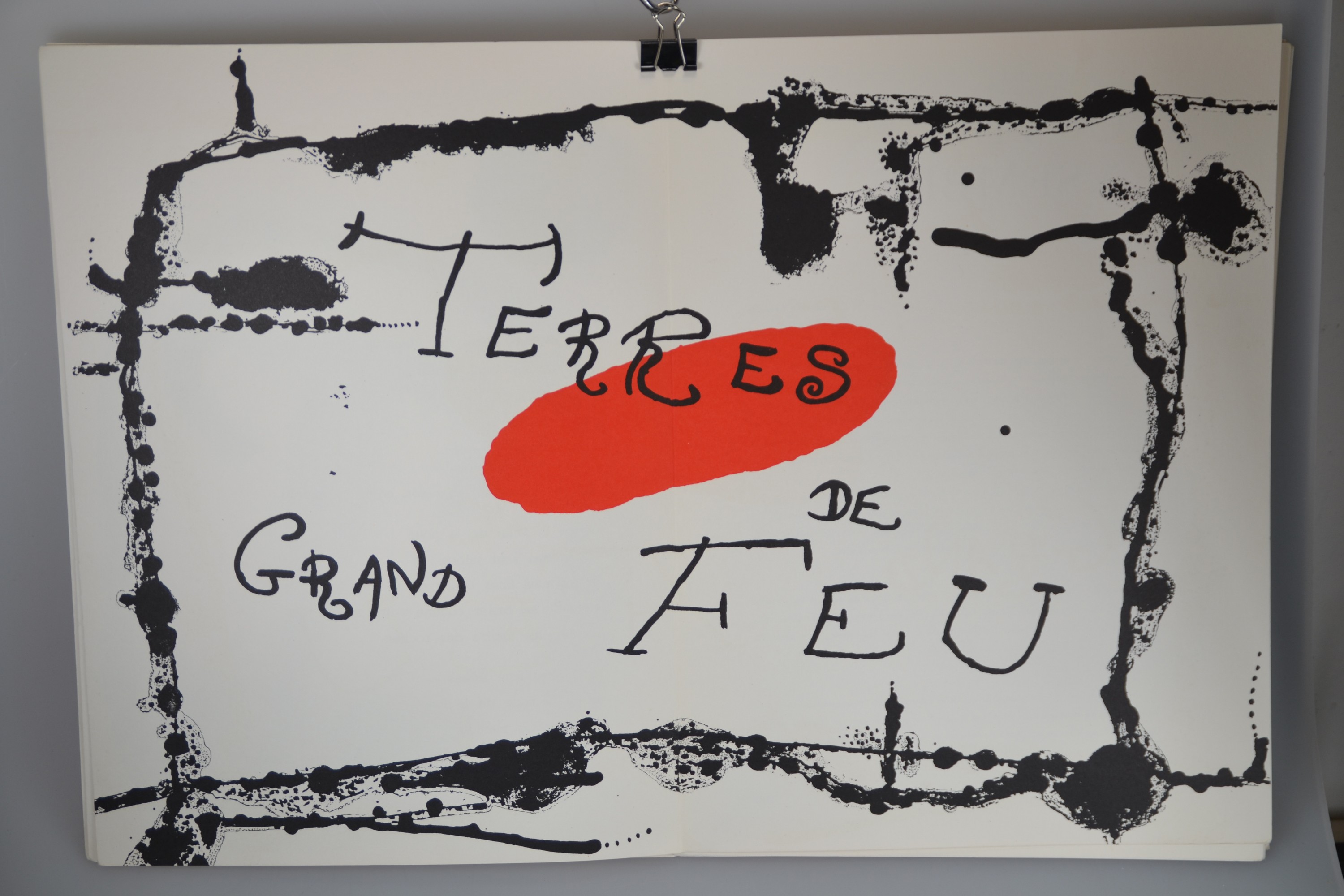 Detail f: 2 Ausgaben Derriere Le Miroir, Paris, Maeght 1956 und 1968, gr.4°, No. 87-88-89 (Juni -August) 1956, "Miro et Llorens-Artigas, mit ...