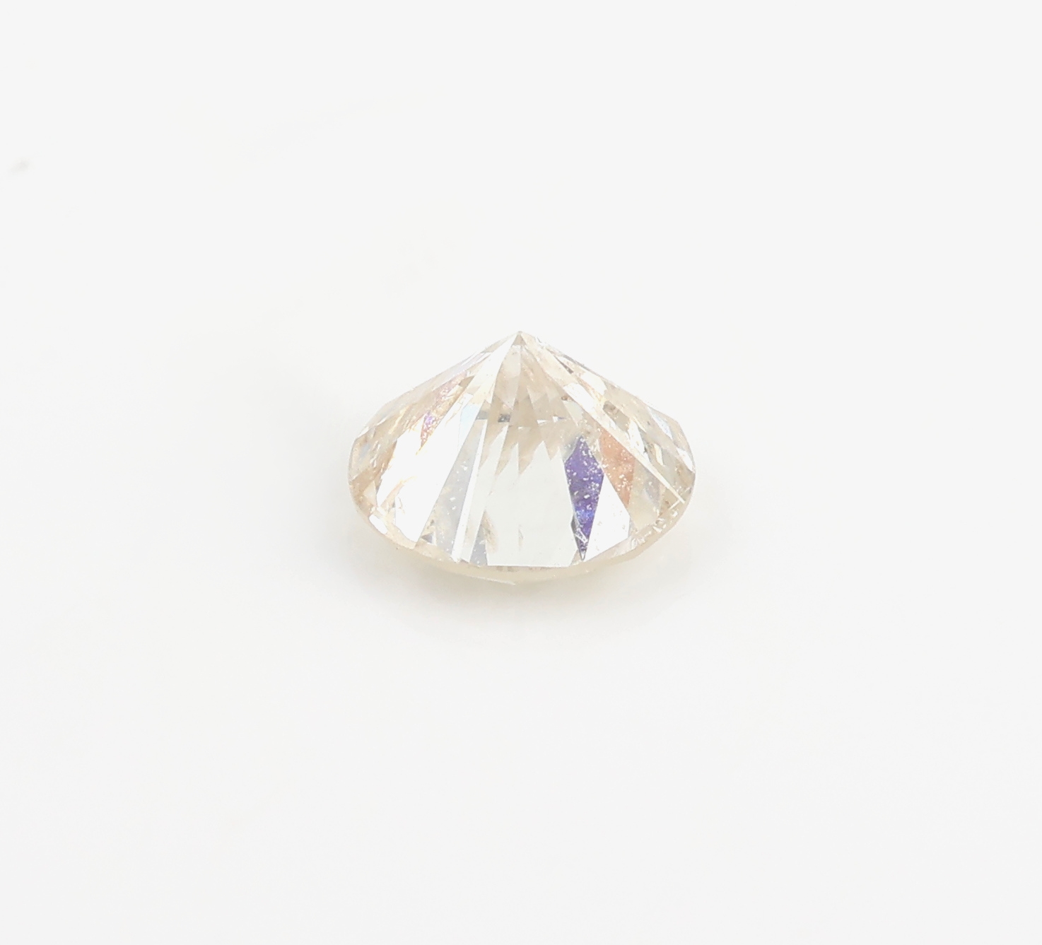 Detail a: Loser Brillant, 0.59 ct, l.get.Weiß/p, Ausfassware