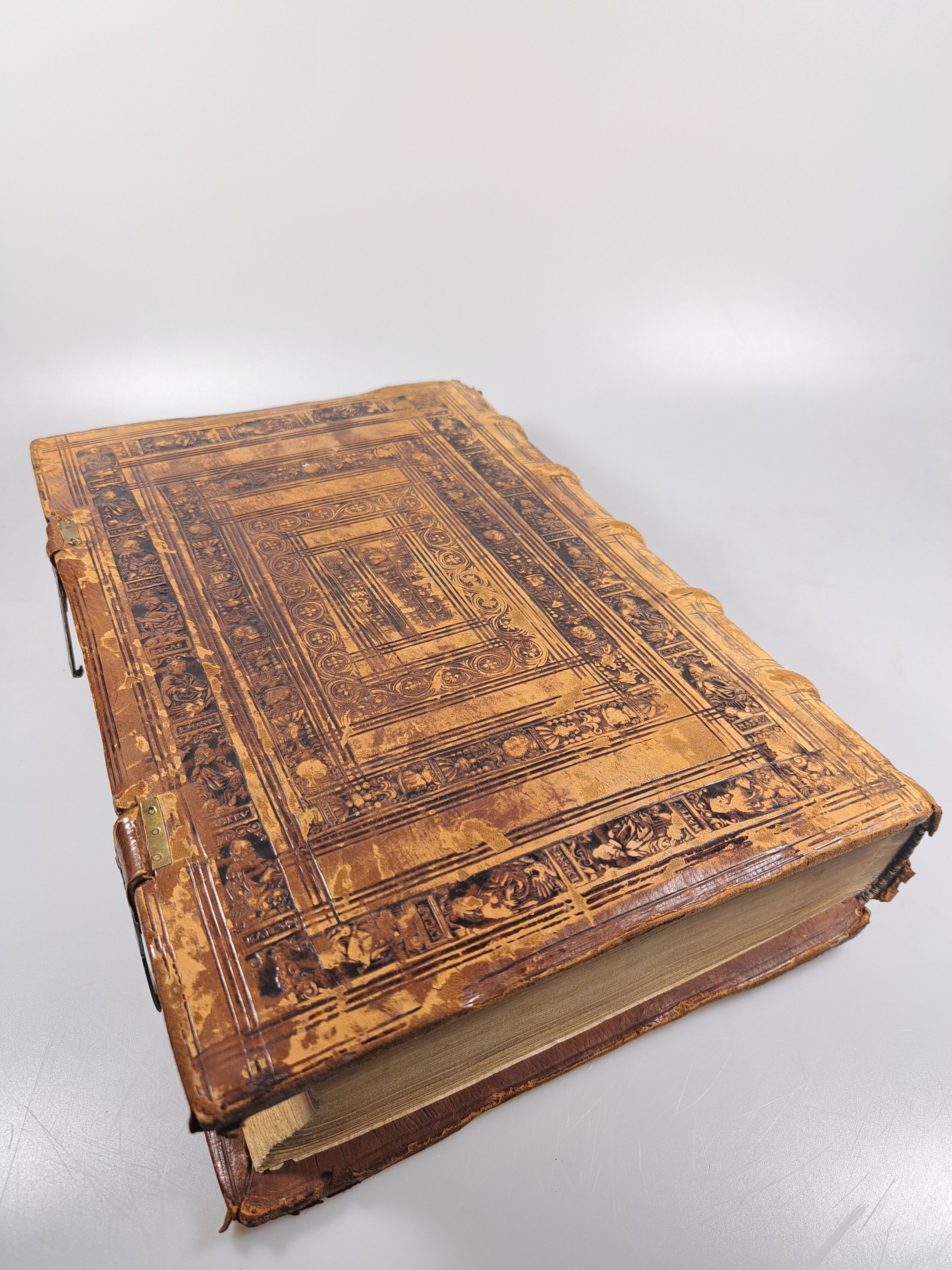 Detail e: Leonhart Fronsperger (1520-1575): Kriegsbuch Dritter Theyl. Von Schantzen und Befestigungen, Frankfurt, Martin Lechler 1573, 4°, beigebunden: Noe ...