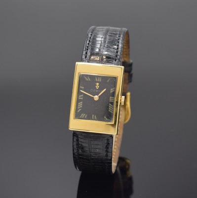 Image CORUM 18k yellow gold ladies wristwatch reference 8003, Switzerland around 1970, manual ...