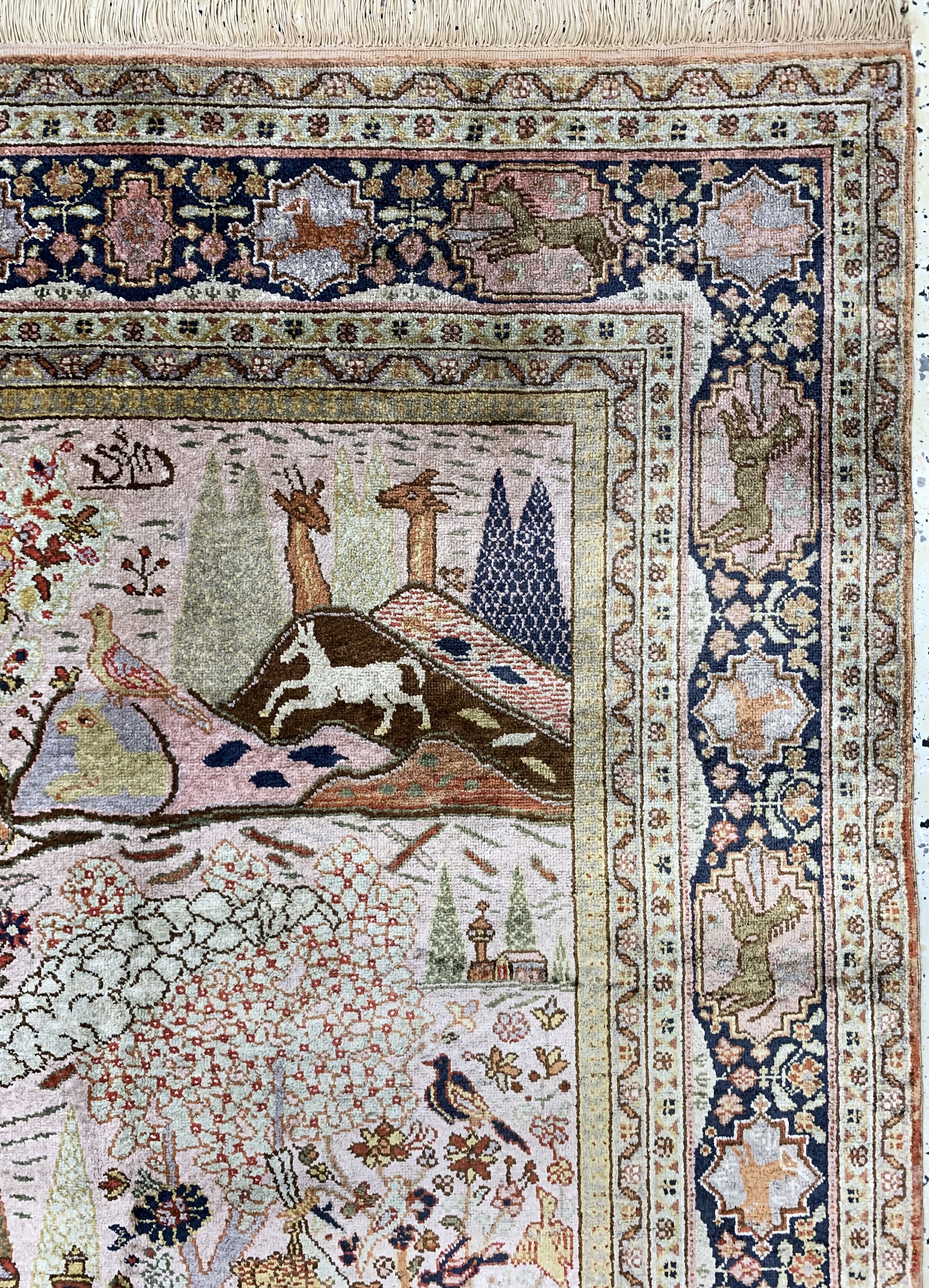 Detail a: Kayseri, Türkei, um 1940, merzerisierte Baumwolle, ca. 218 x 132 cm, EHZ: 2