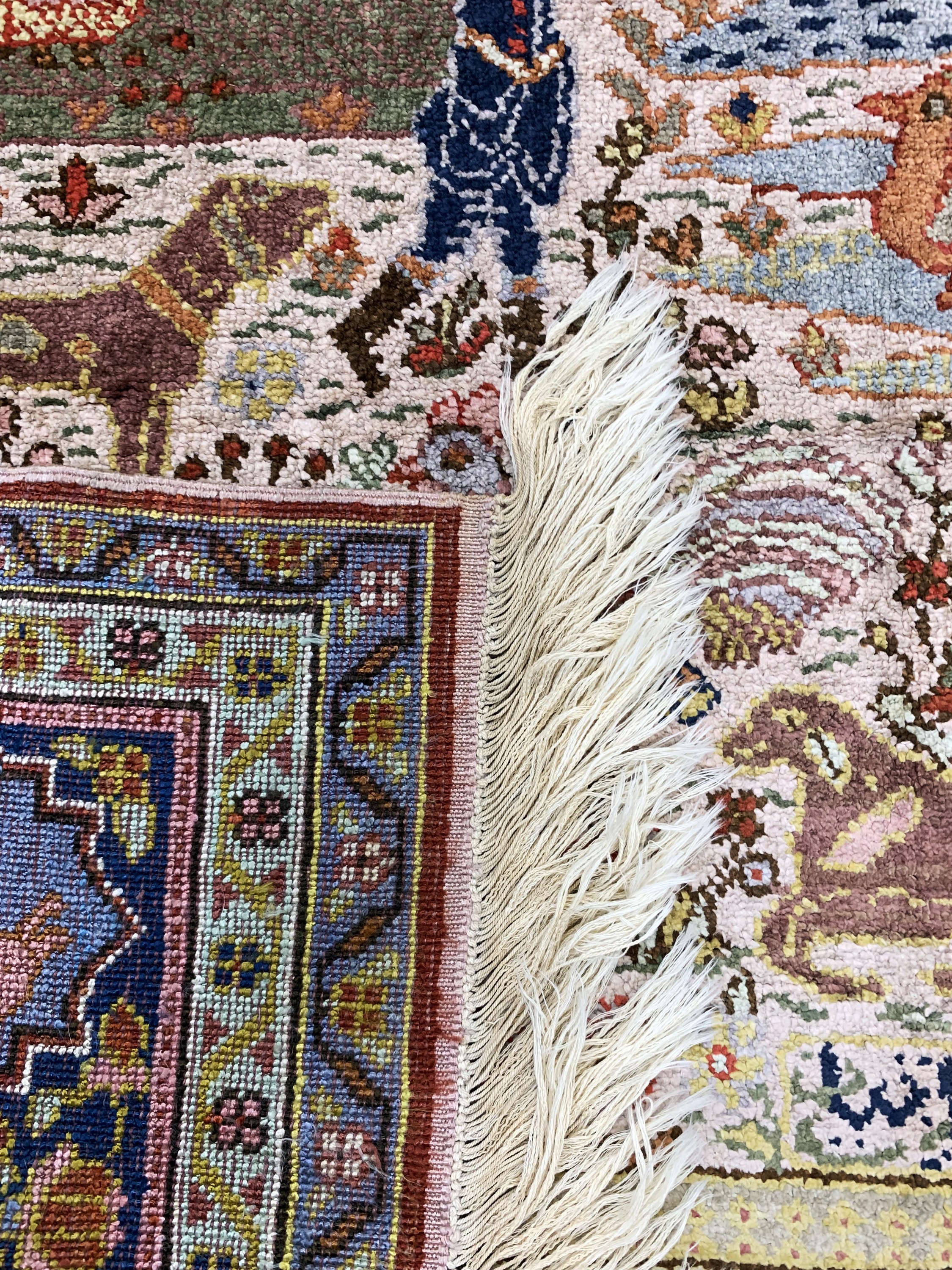 Detail f: Kayseri, Türkei, um 1940, merzerisierte Baumwolle, ca. 218 x 132 cm, EHZ: 2