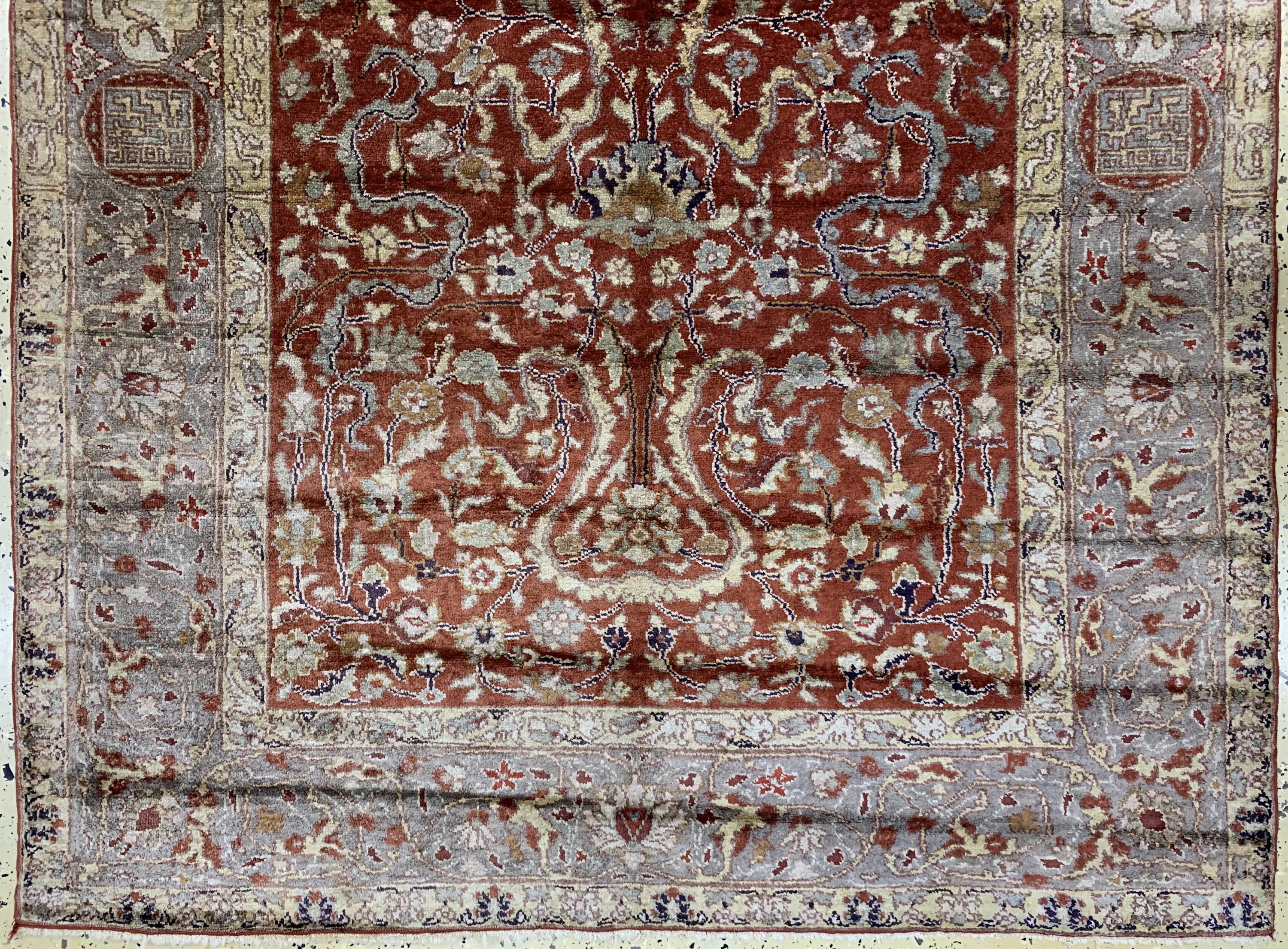 Detail b: Kayseri, Türkei, um 1940, merzerisierte Baumwolle, ca. 206 x 125 cm, EHZ: 2