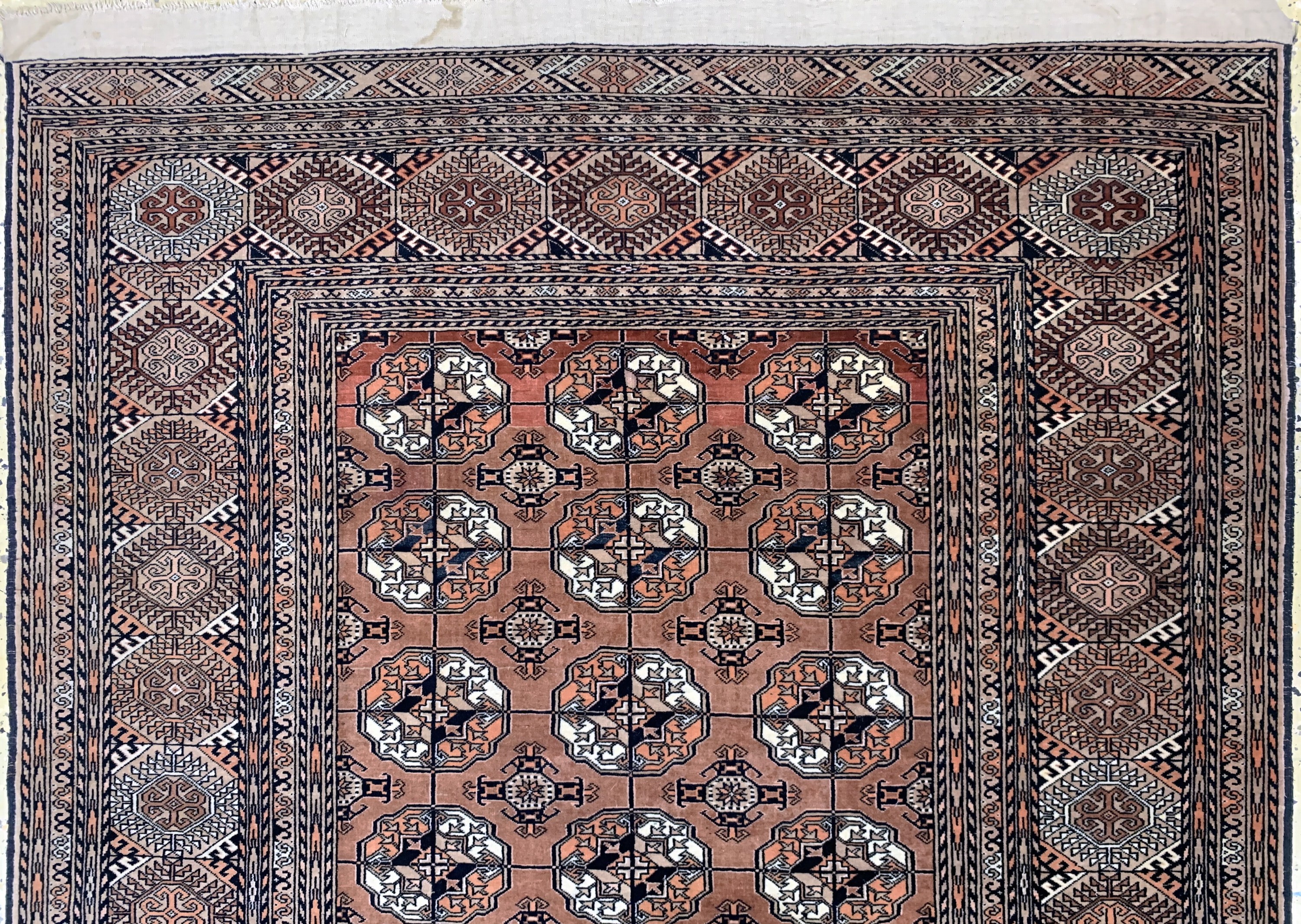 Detail a: Mauri fein, Afghanistan, Ende 20.Jhd, Wolleauf Wolle, ca. 185 x 117 cm, EHZ: 2