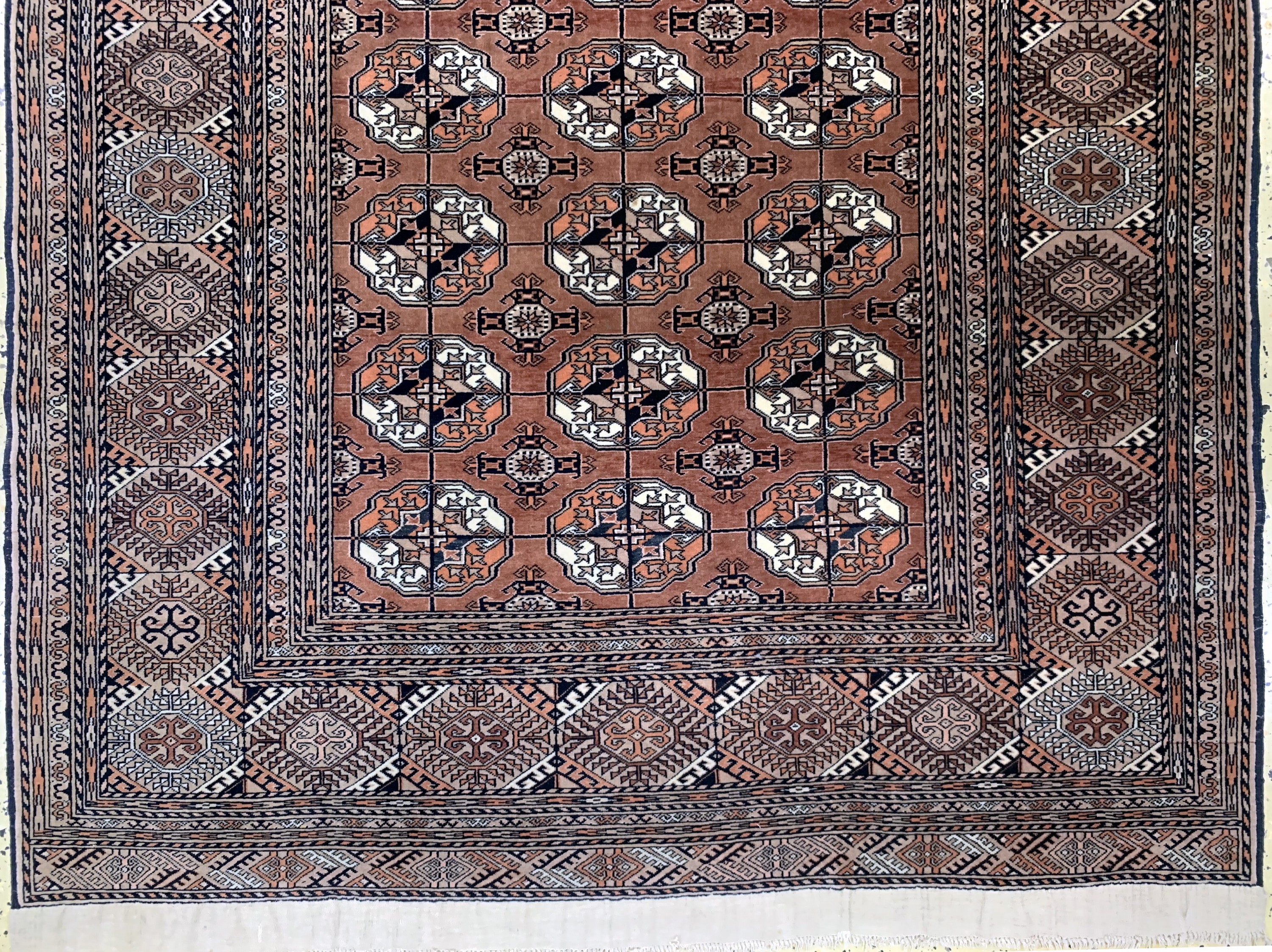 Detail b: Mauri fein, Afghanistan, Ende 20.Jhd, Wolleauf Wolle, ca. 185 x 117 cm, EHZ: 2