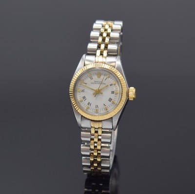 Image ROLEX ladies wristwatch Oyster Perpetual reference 6719, Switzerland around 1979, self ...