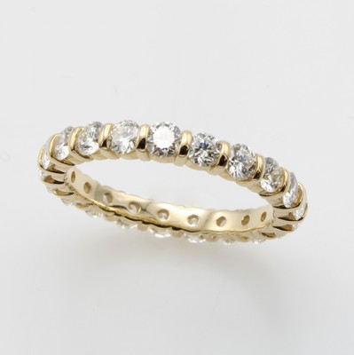 Image Memoryring mit Brillanten, GG 585/000, 21 Brill. zus. ca. 2.0 ct ...