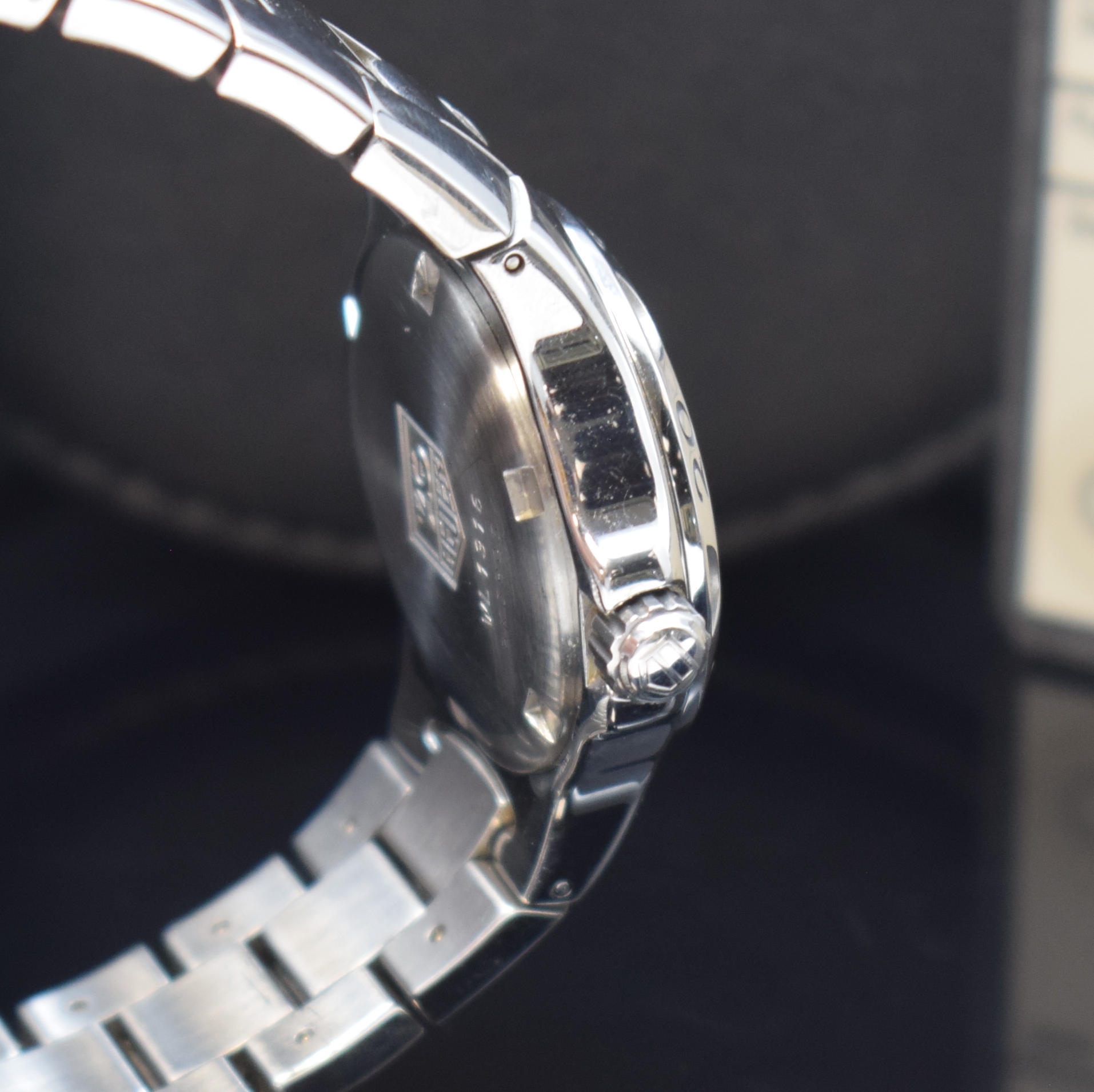Detail c: TAG HEUER Professional Modell Kirium Damenarmbanduhr in Stahl Referenz WL1316, Schweiz verk. lt. beil. Pap. 03/1998, quarz, orig. Gliederband m. ...