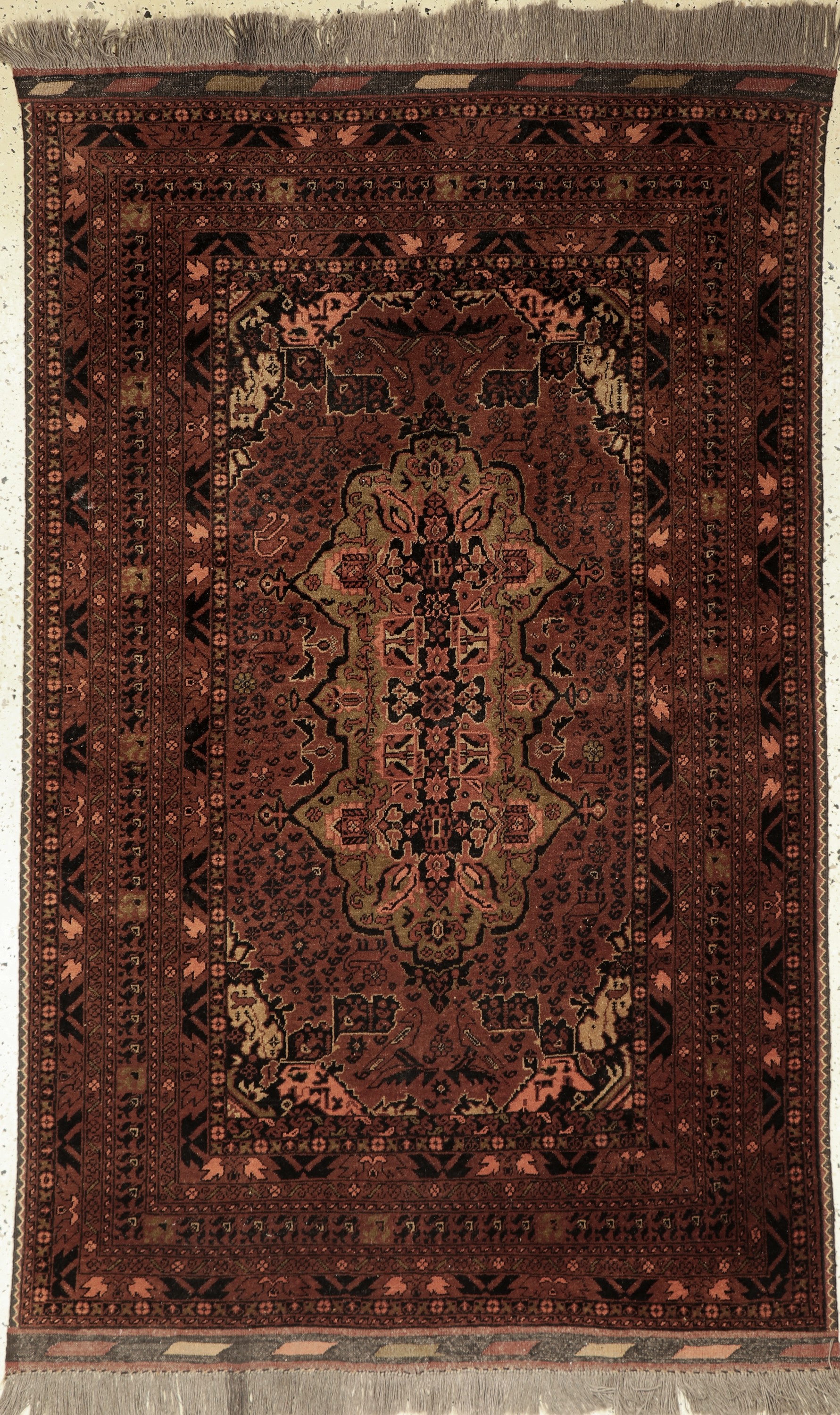 Khalmohammadi, Afghanistan, Ende 20.Jhd, Wolle auf Wolle, ca. 205 x 130 cm, EHZ: 2