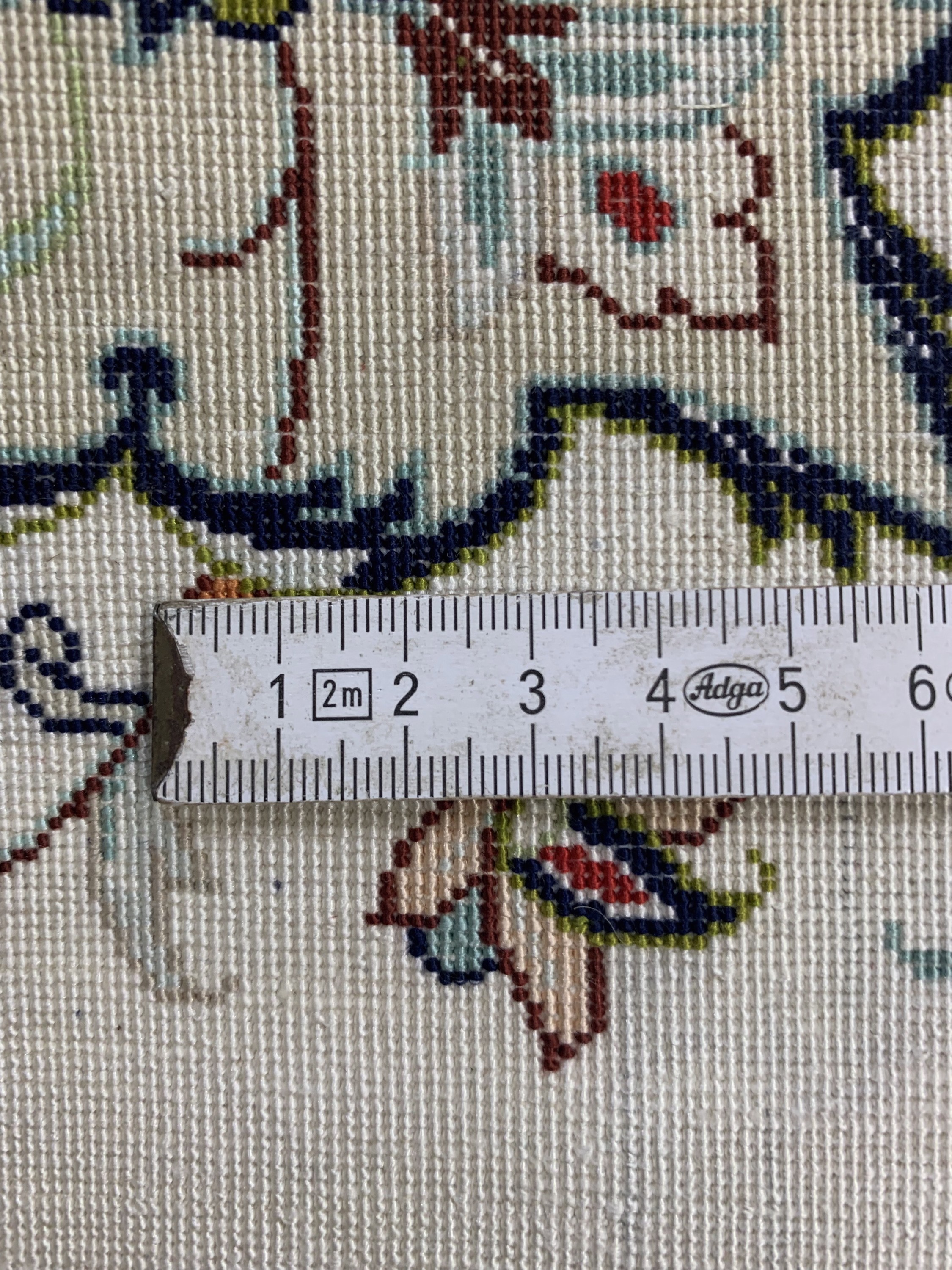 Detail g: Keschan Seide fein, Persien, Ende 20.Jhd, reine Naturseide, ca. 152 x 98 cm, EHZ: 1-2