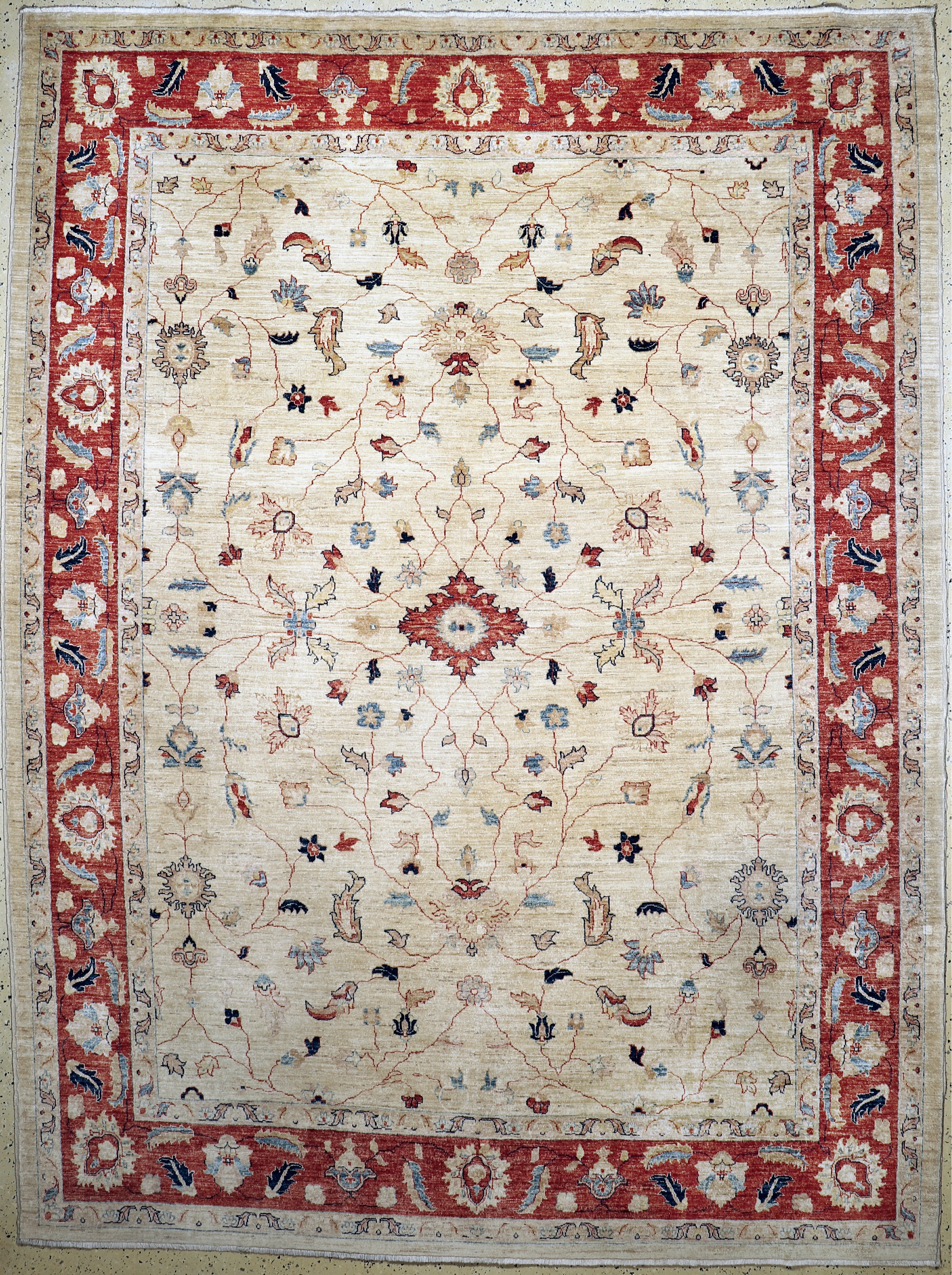 Sigler, Pakistan, Ende 20.Jhd, Wolle auf Baumwolle, ca. 358 x 270 cm, EHZ: 2