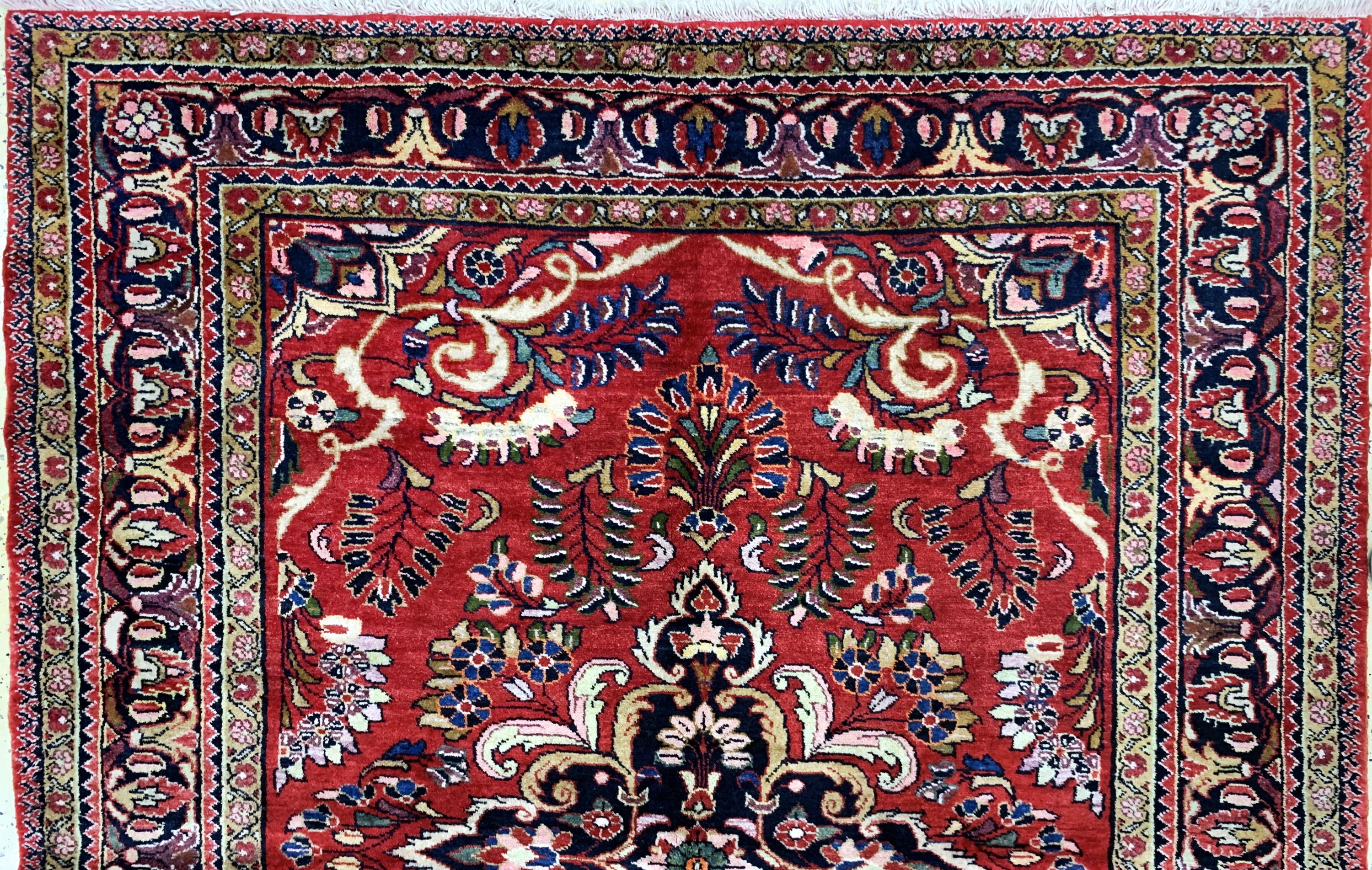 Detail a: Lilian alt, Persien, Mitte 20.Jhd, Wolle auf Baumwolle, ca. 205 x 165 cm, EHZ: 1-2