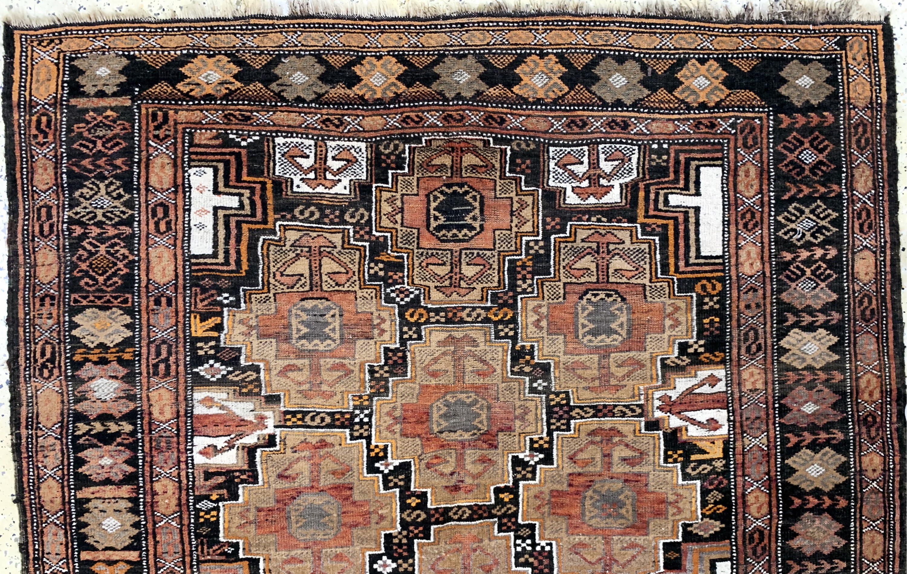 Detail a: Belutsch antik, Afghanistan, um 1900, Wolleauf Wolle, ca. 255 x 155 cm, EHZ: 3