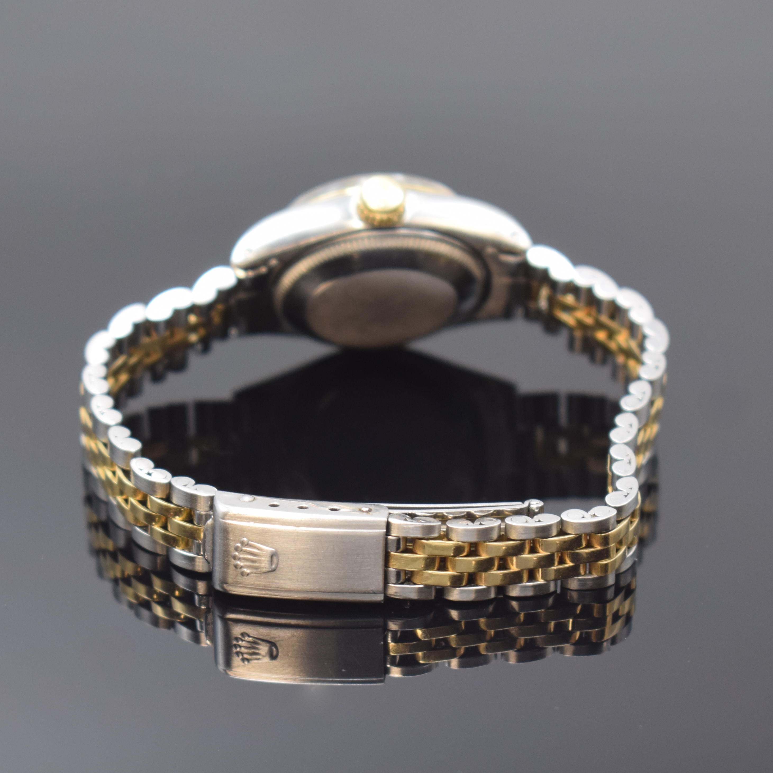 Detail b: ROLEX Damenarmbanduhr Oyster Perpetual Datejust Referenz 6917, Schweiz um 1970, Automatik, Chronometer der Superlative in Edelstahl/Gold komb. inkl. ...