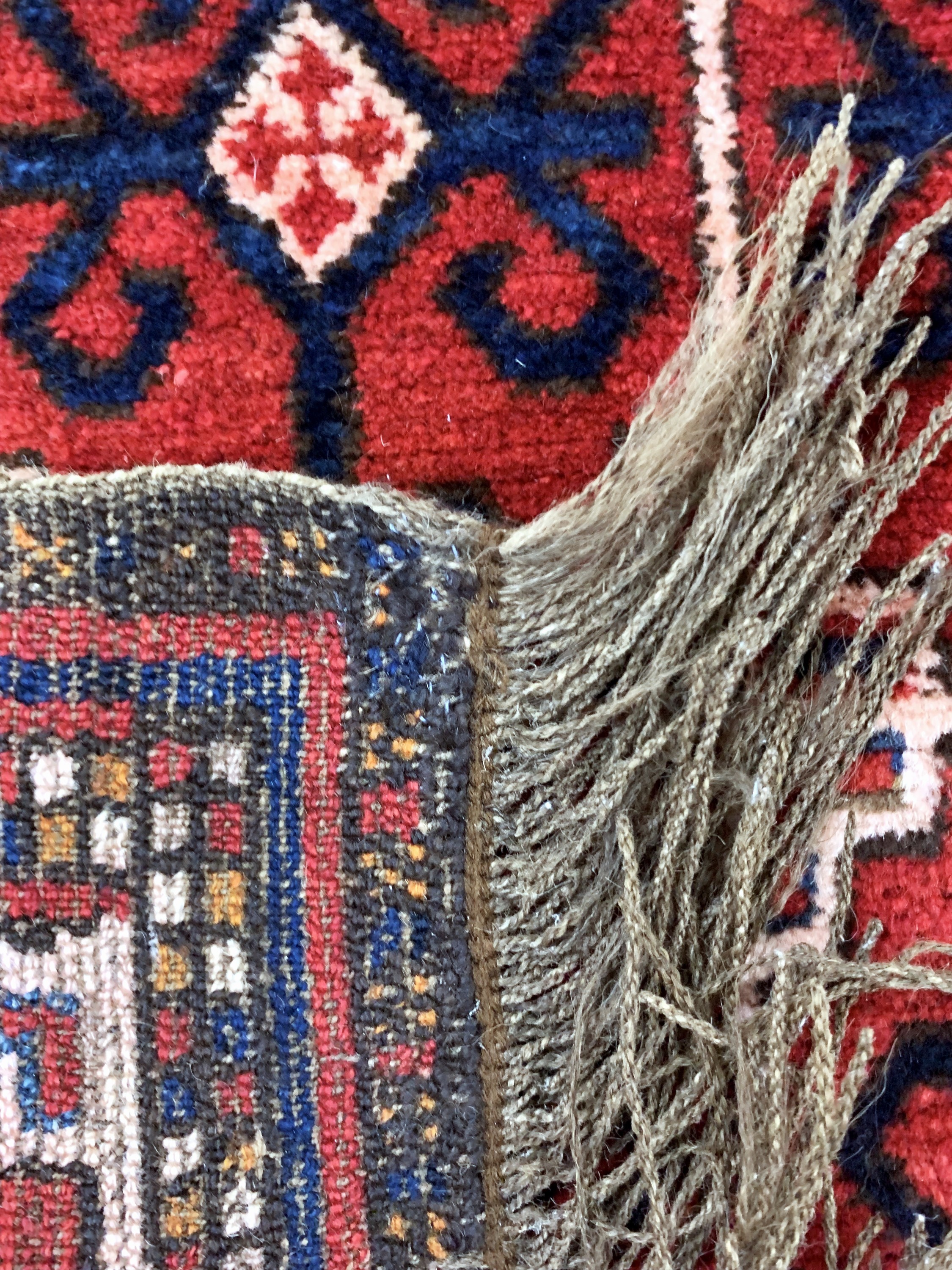 Detail b: 2 Lots Ersari, Turkmenistan, um 1900, Wolleauf Wolle, ca. 100 x 57 cm, EHZ: 2